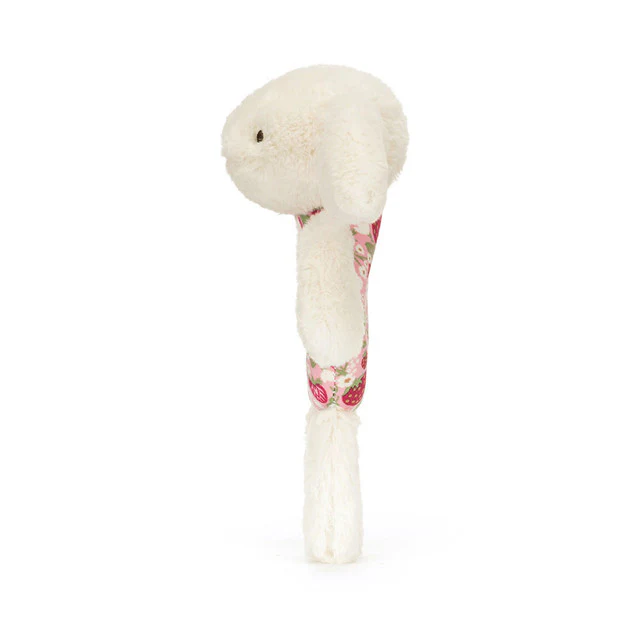 Bashful Beige Bunny Ring Rattle - Image 2