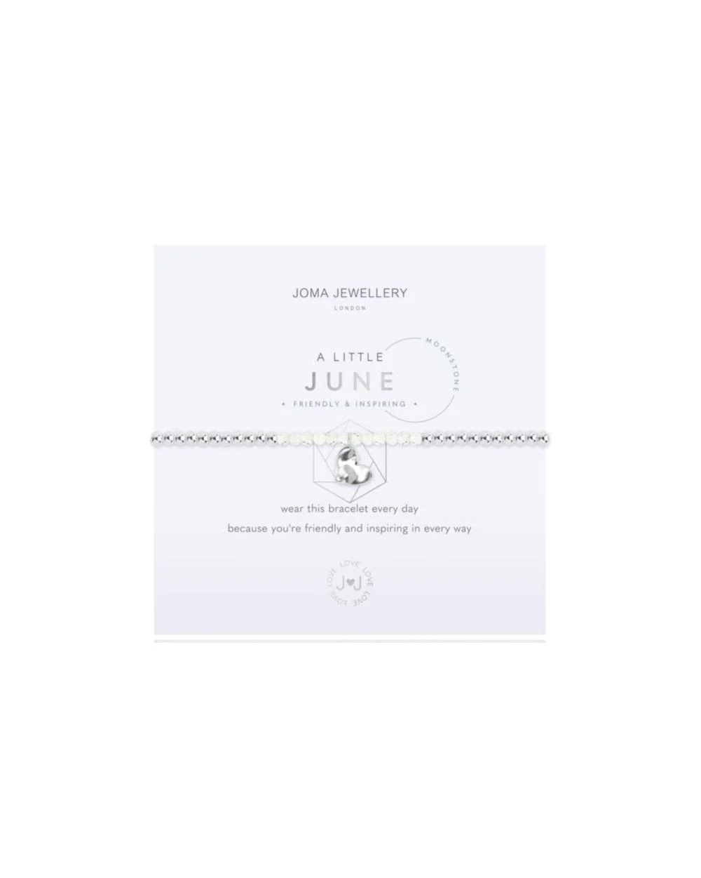 A Little Birthstone June Bracelet