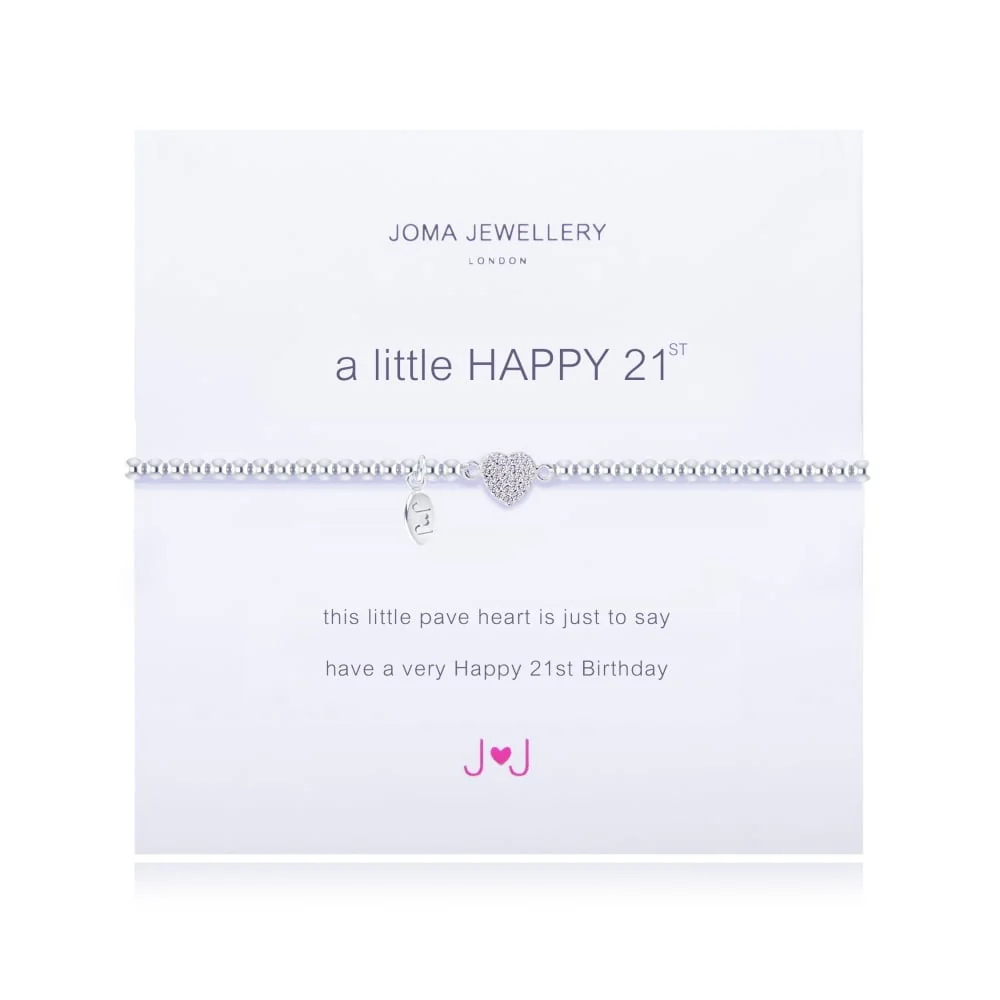 A Little Happy 21st Bracelet