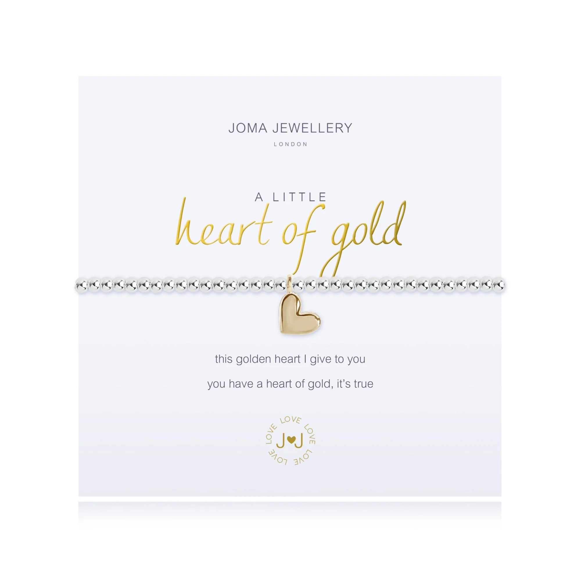 A Little Heart Of Gold Bracelet