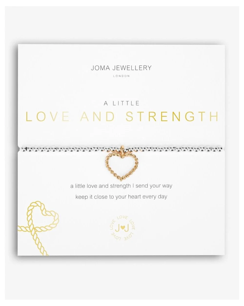 A Little 'Love And Strength' Bracelets