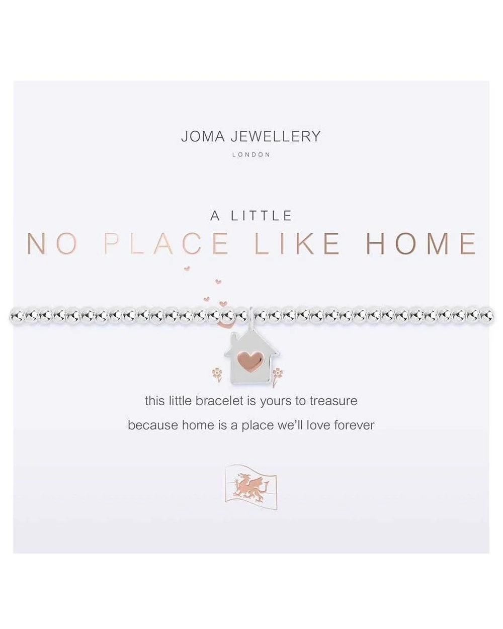 A little No Place Like Home Bracelet (Welsh)