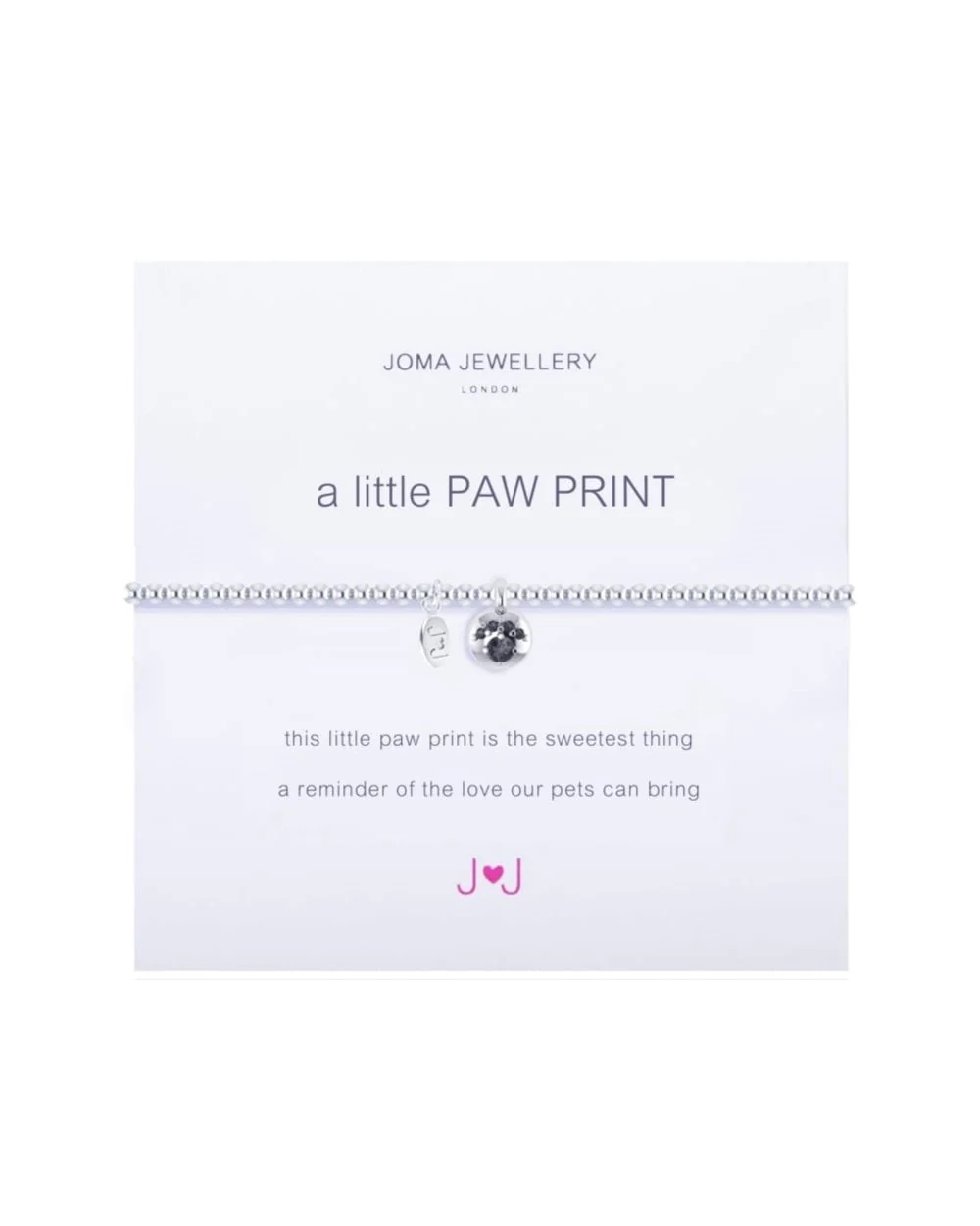 A Little Paw Print Bracelet