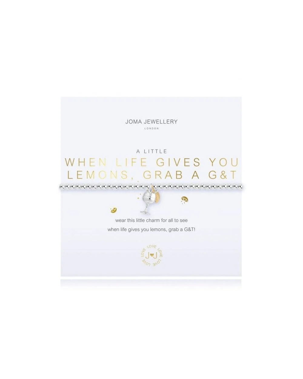 A Little When Life Gives You Lemons Bracelet