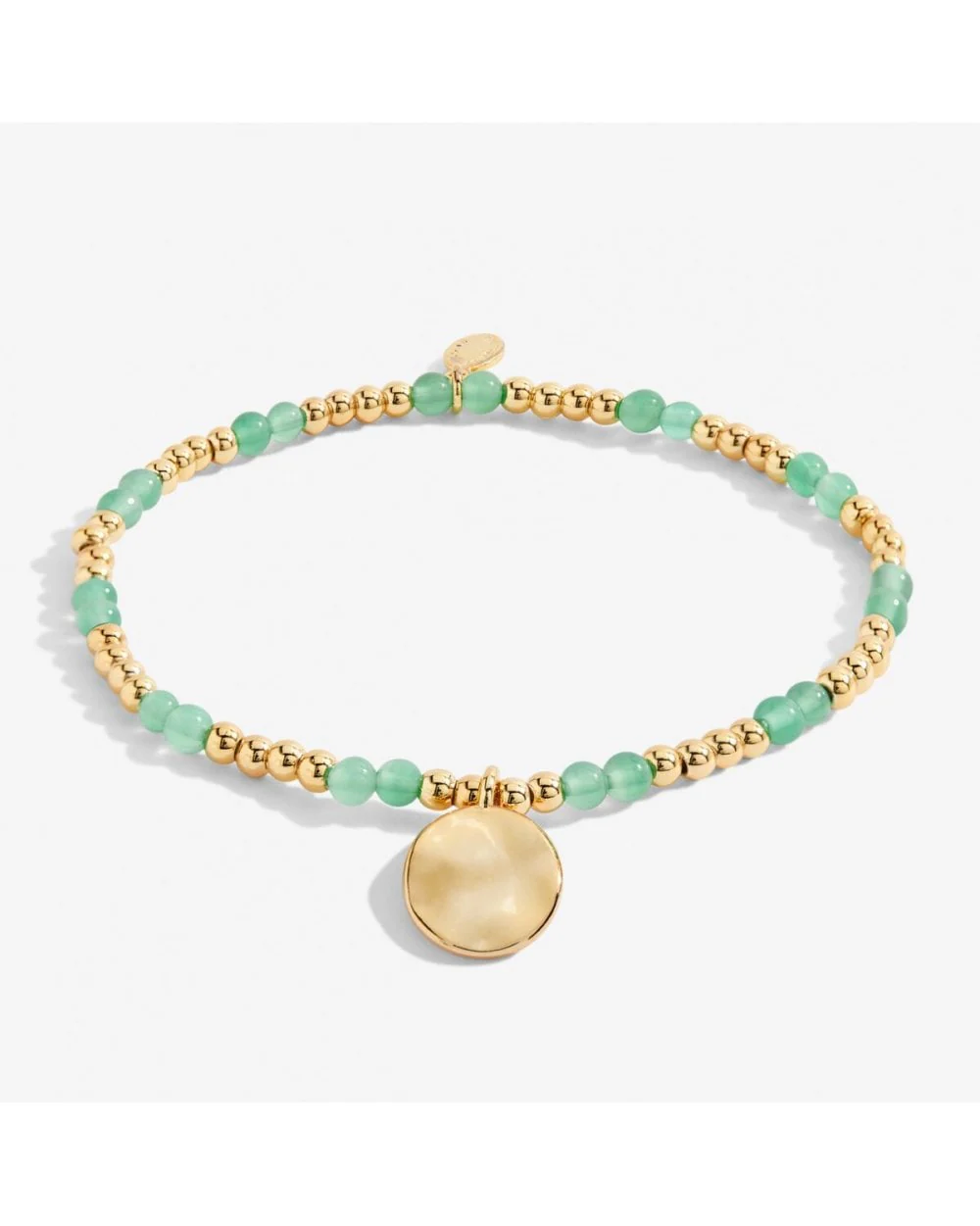 August A Little Birthstone Gold Bracelet - Image 3