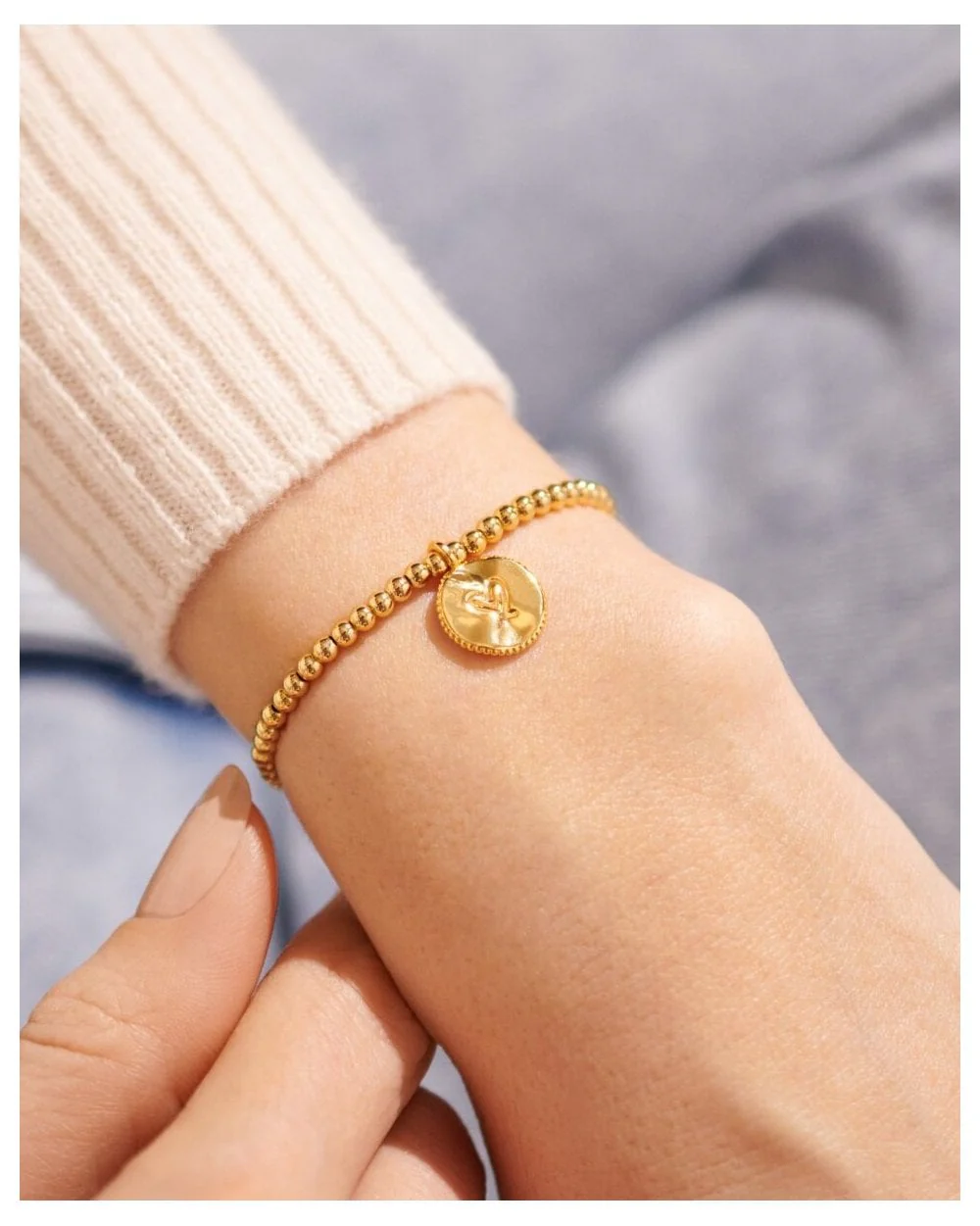 Gold A Little 'Best Auntie' Bracelet - Image 2