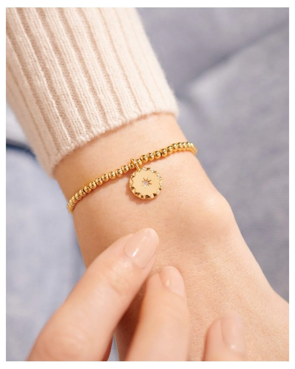 Gold A Little 'Darling Daughter' Bracelet - Image 4