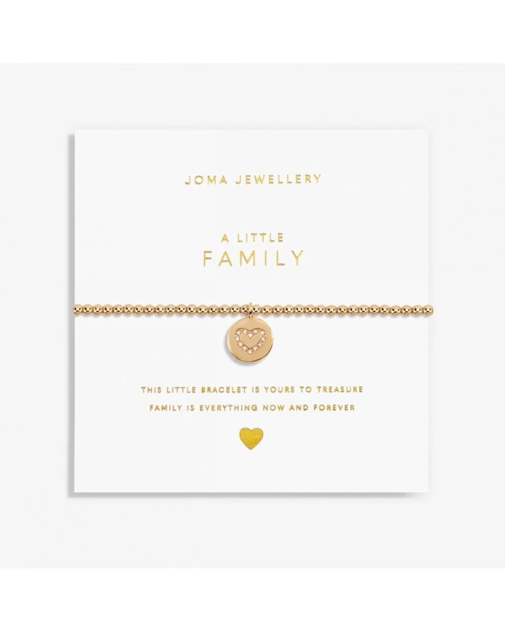 Gold A Little 'Family' Bracelet