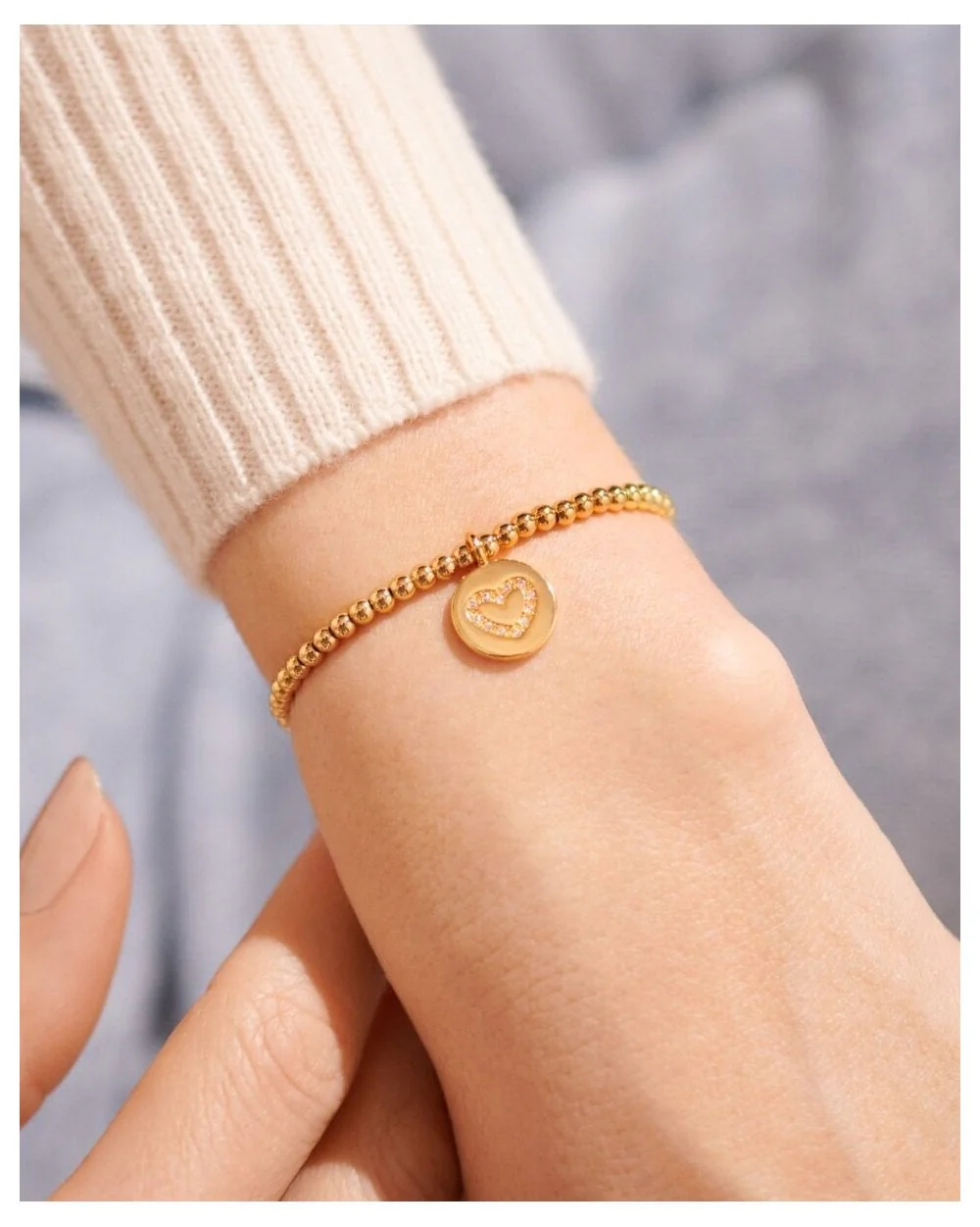 Gold A Little 'Family' Bracelet - Image 3