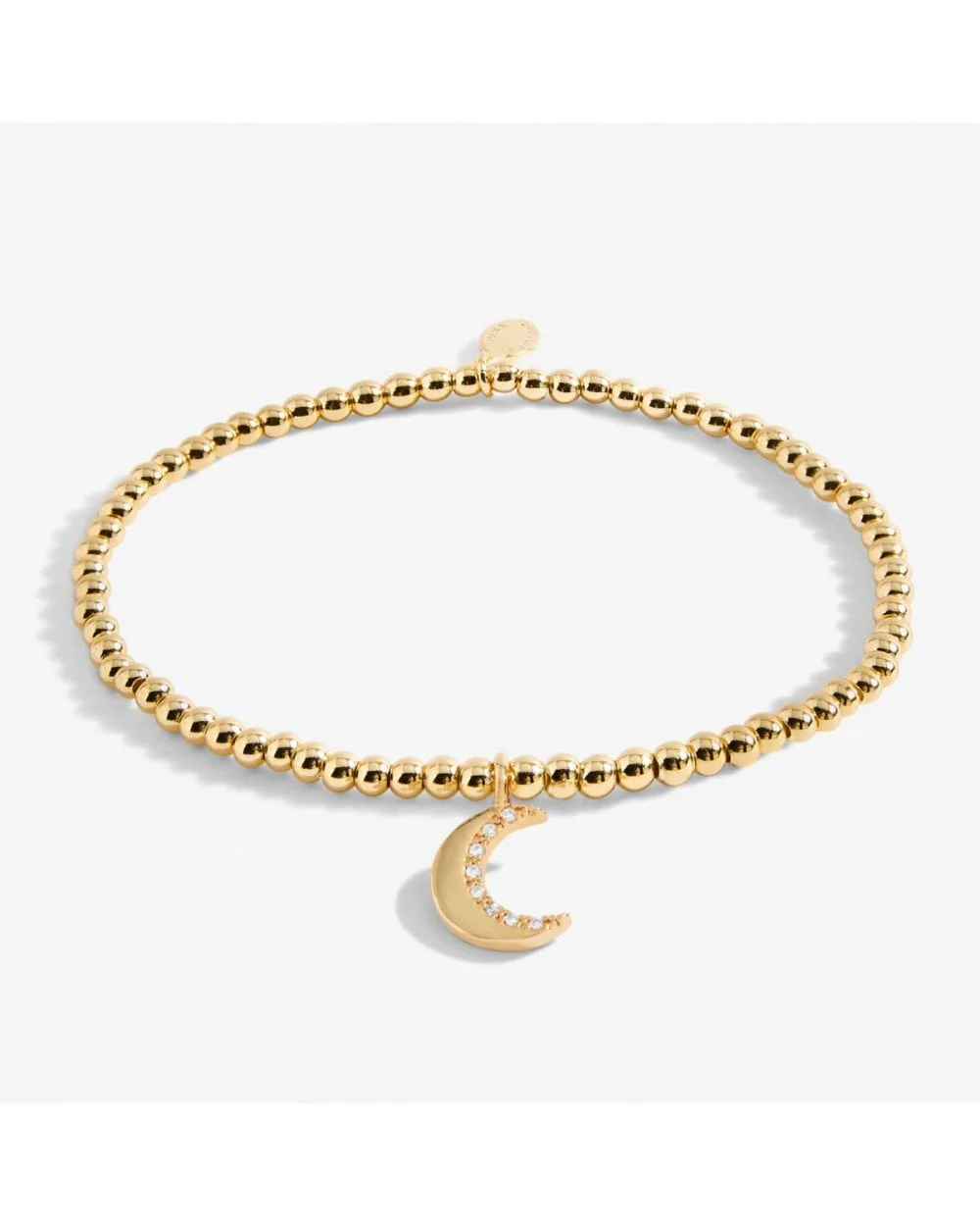 Gold A Little 'Love You To The Moon And Back' Bracelet - Image 2