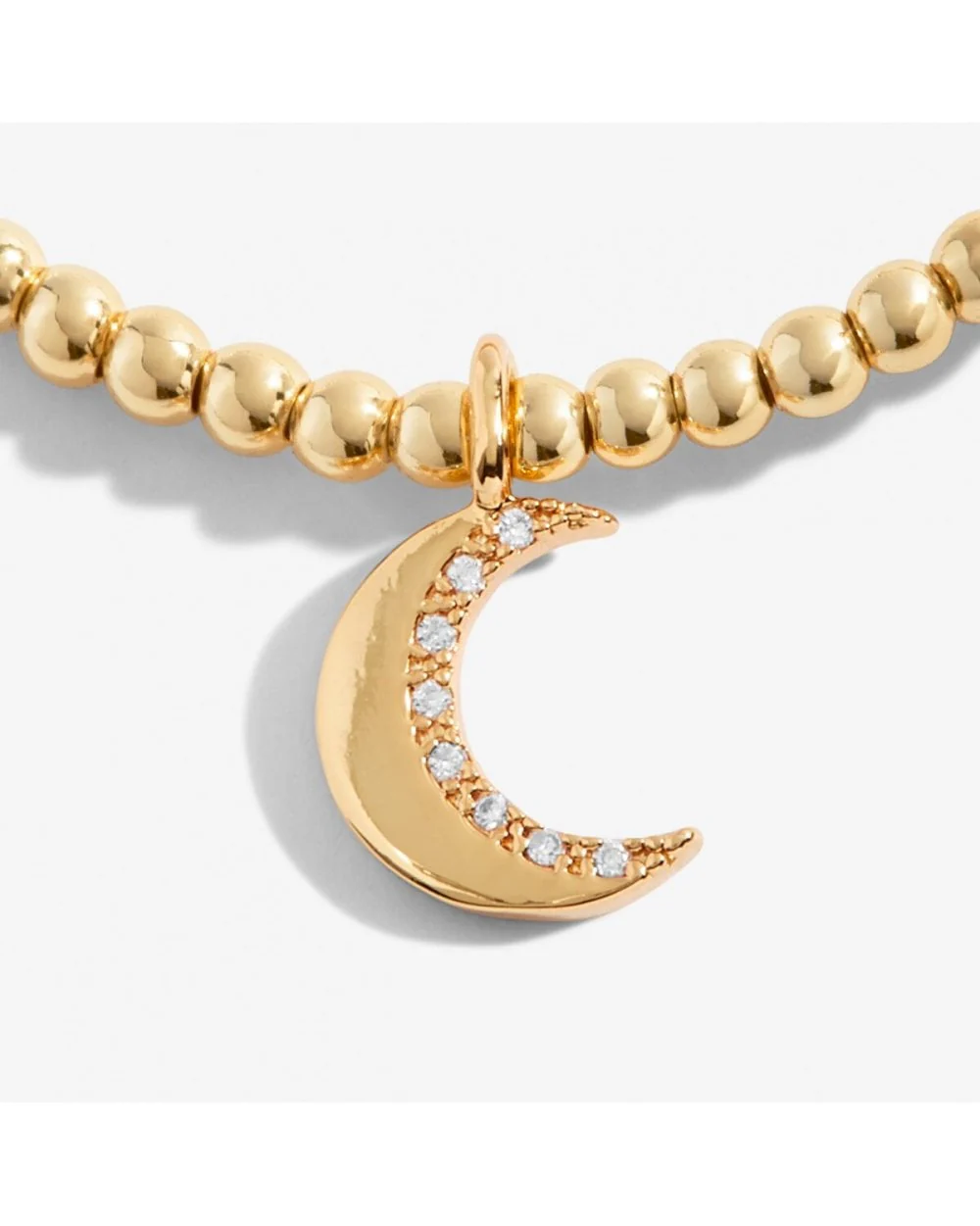 Gold A Little 'Love You To The Moon And Back' Bracelet - Image 4