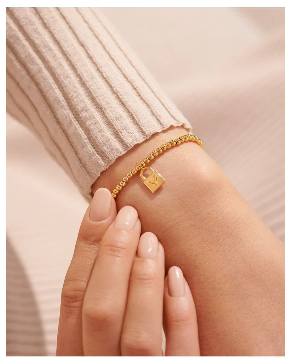 Gold A Little 'Strength' Bracelet - Image 4