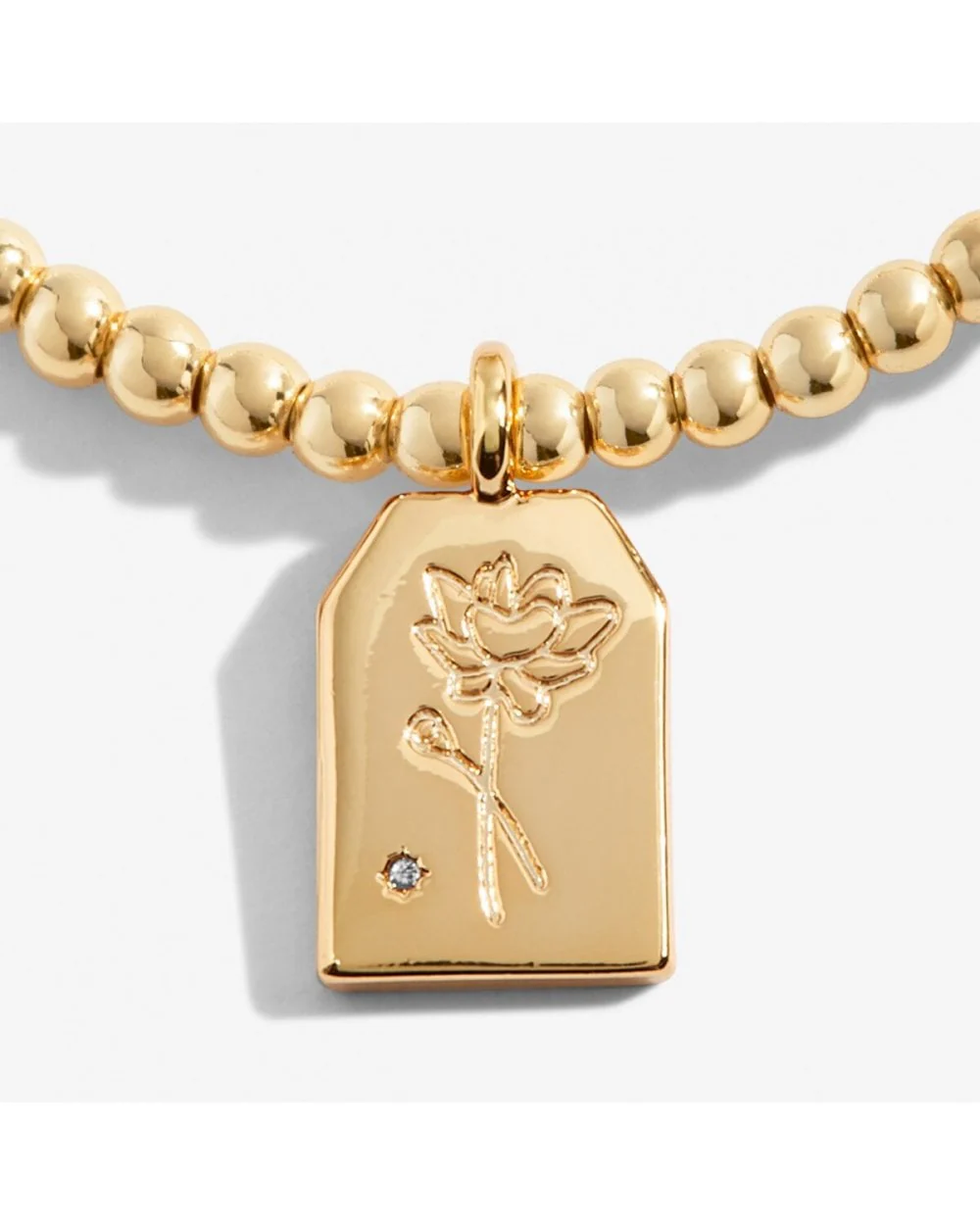 Gold A Little 'Thank You' Bracelet - Image 4
