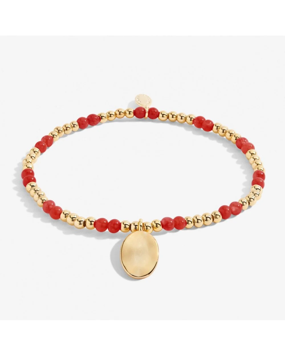 January A Little Birthstone Gold Bracelet - Image 4