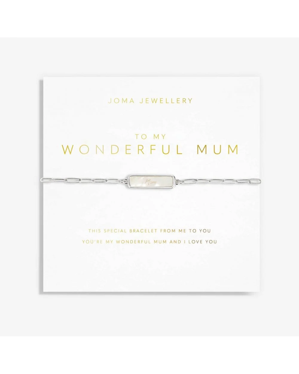 My Moments 'To My Wonderful Mum' Bracelet