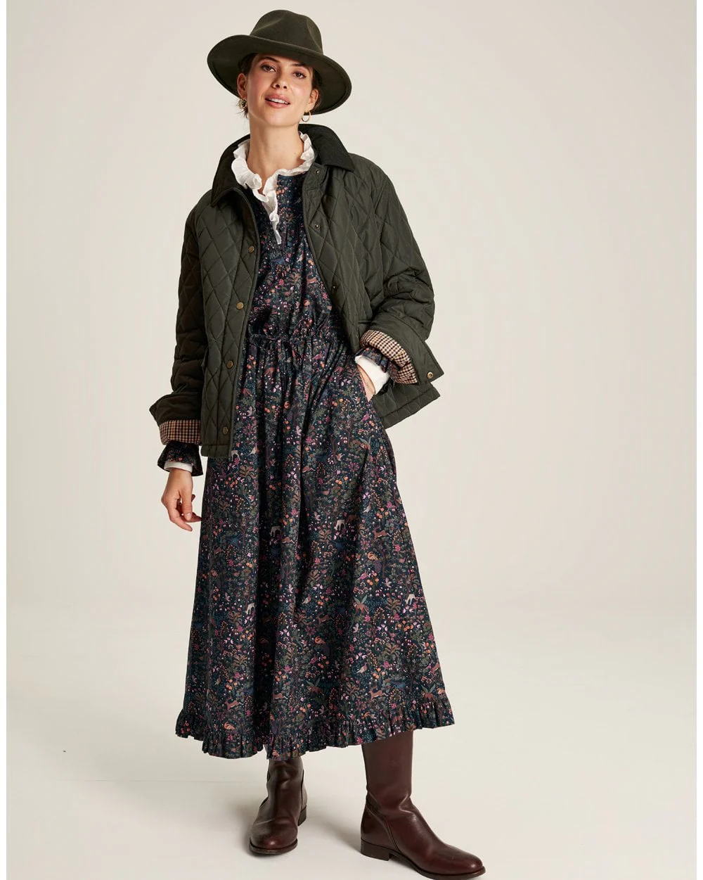 Arlington Cropped Quilted Jacket - Image 2