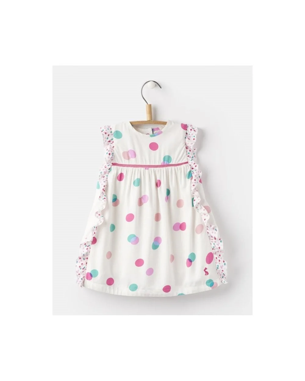 Baby Girls Gertie Woven Frill Dress - Image 4