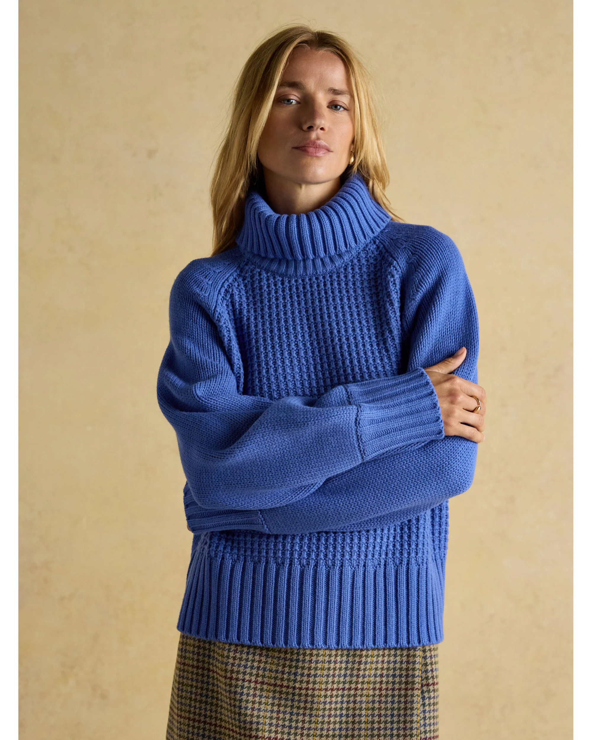 Cary Knitted Jumper with Detachable Roll Neck - Image 2
