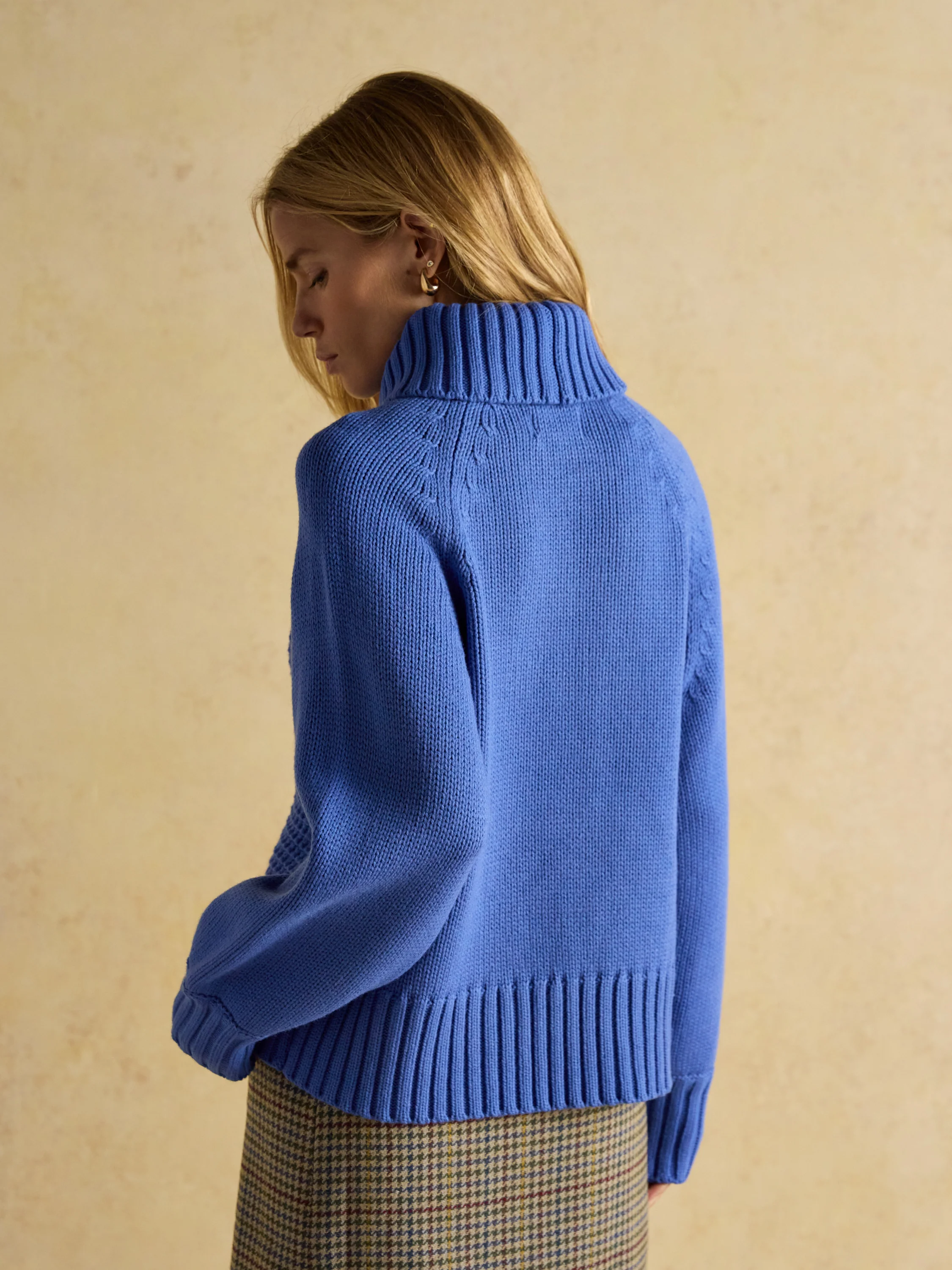 Cary Knitted Jumper with Detachable Roll Neck - Image 4