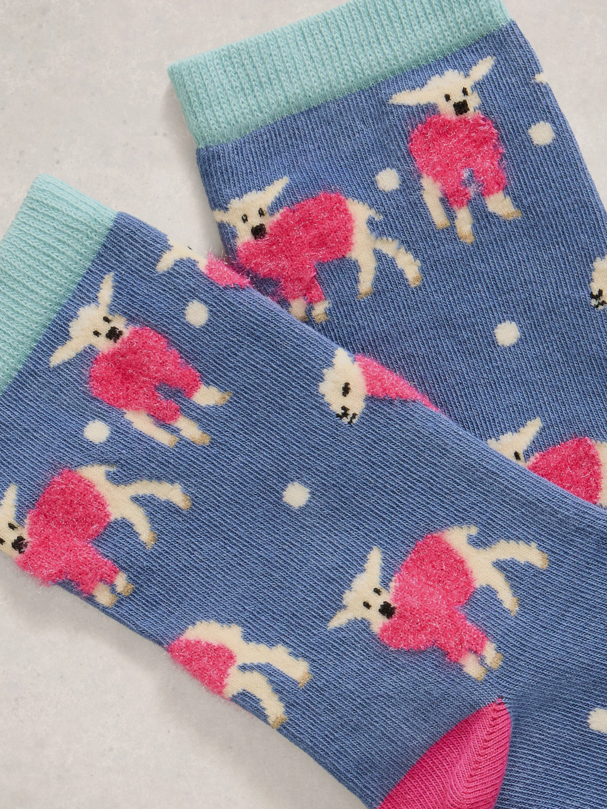 Fluffy Ankle Sock - Image 2