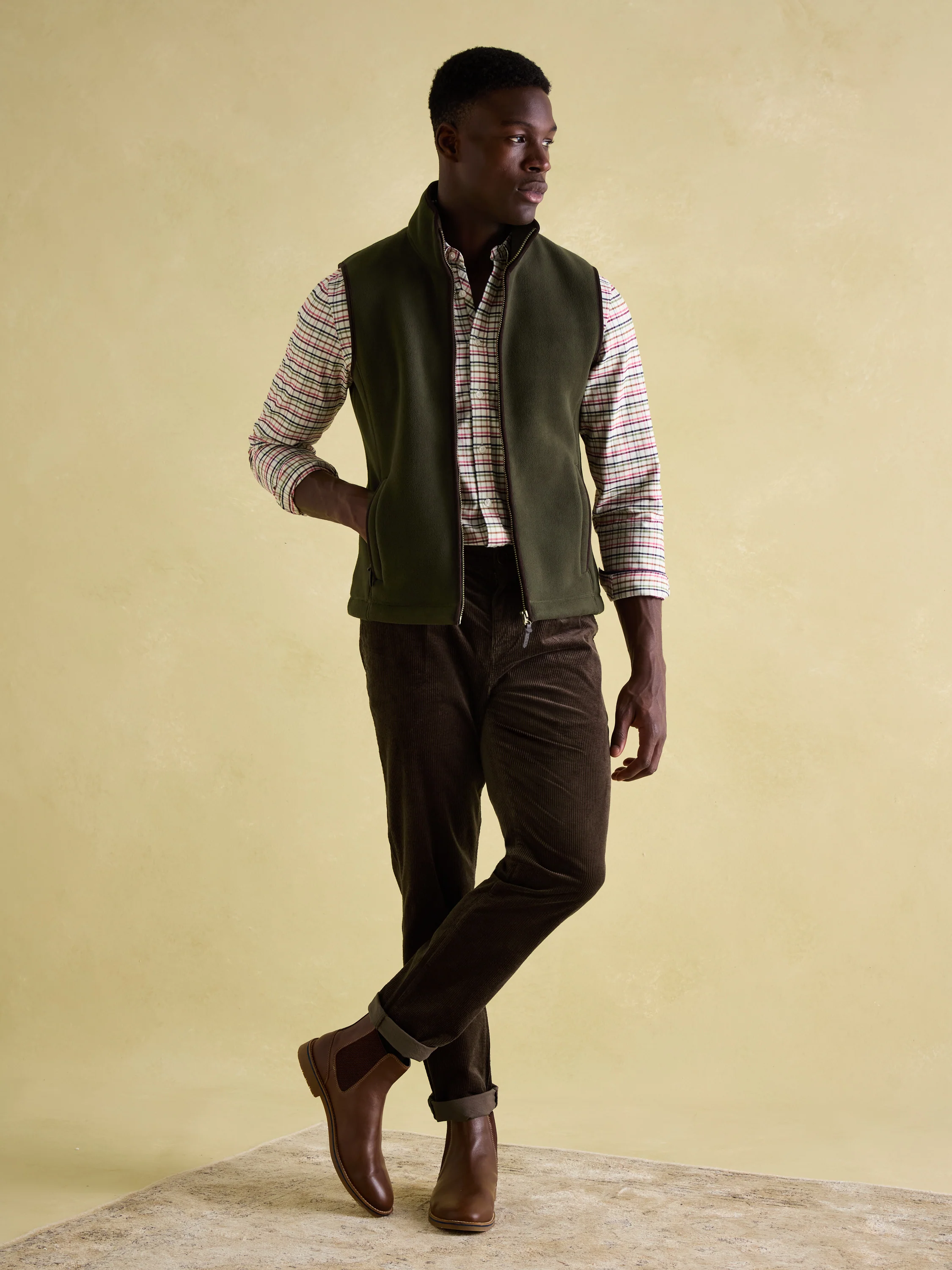 Greenfield Full Zip Fleece Gilet - Image 13