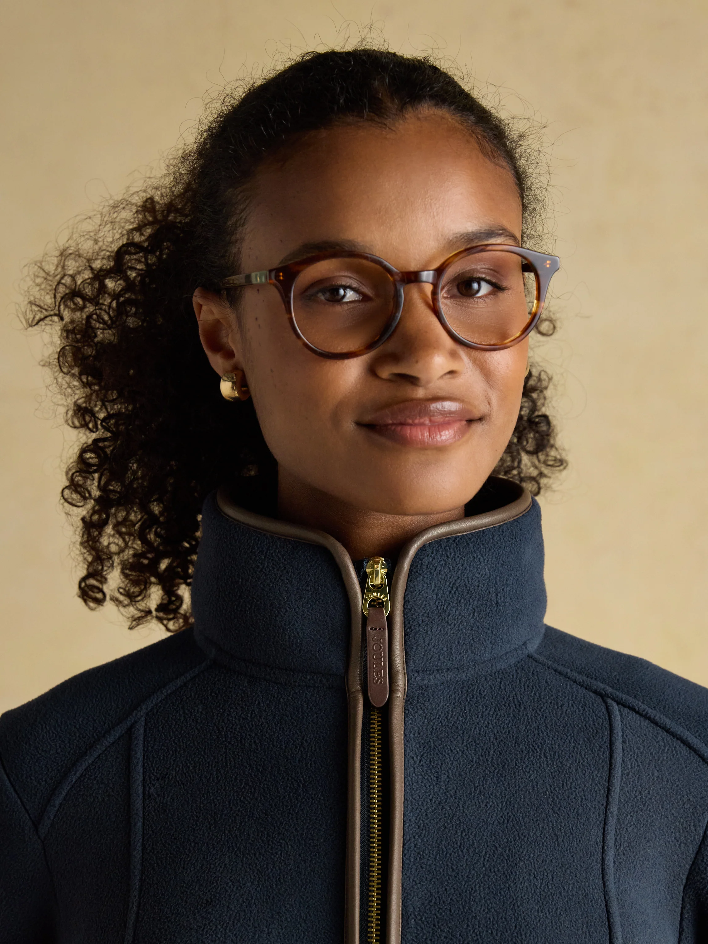 Heritage Navy Regular Zip Through Fleece - Image 16