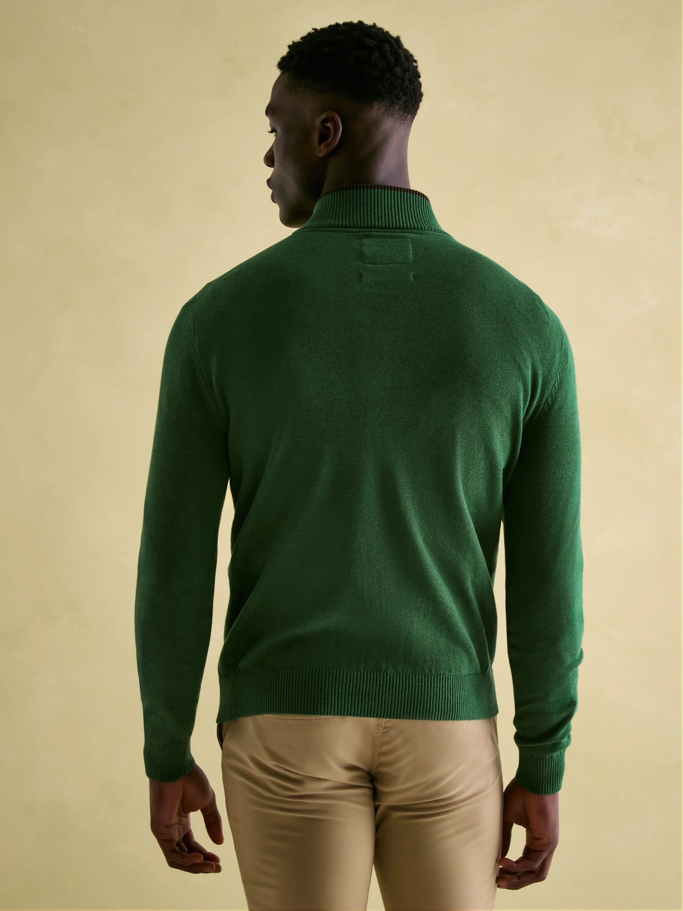 Hillside Quarter Zip Knit Jumper - Image 15