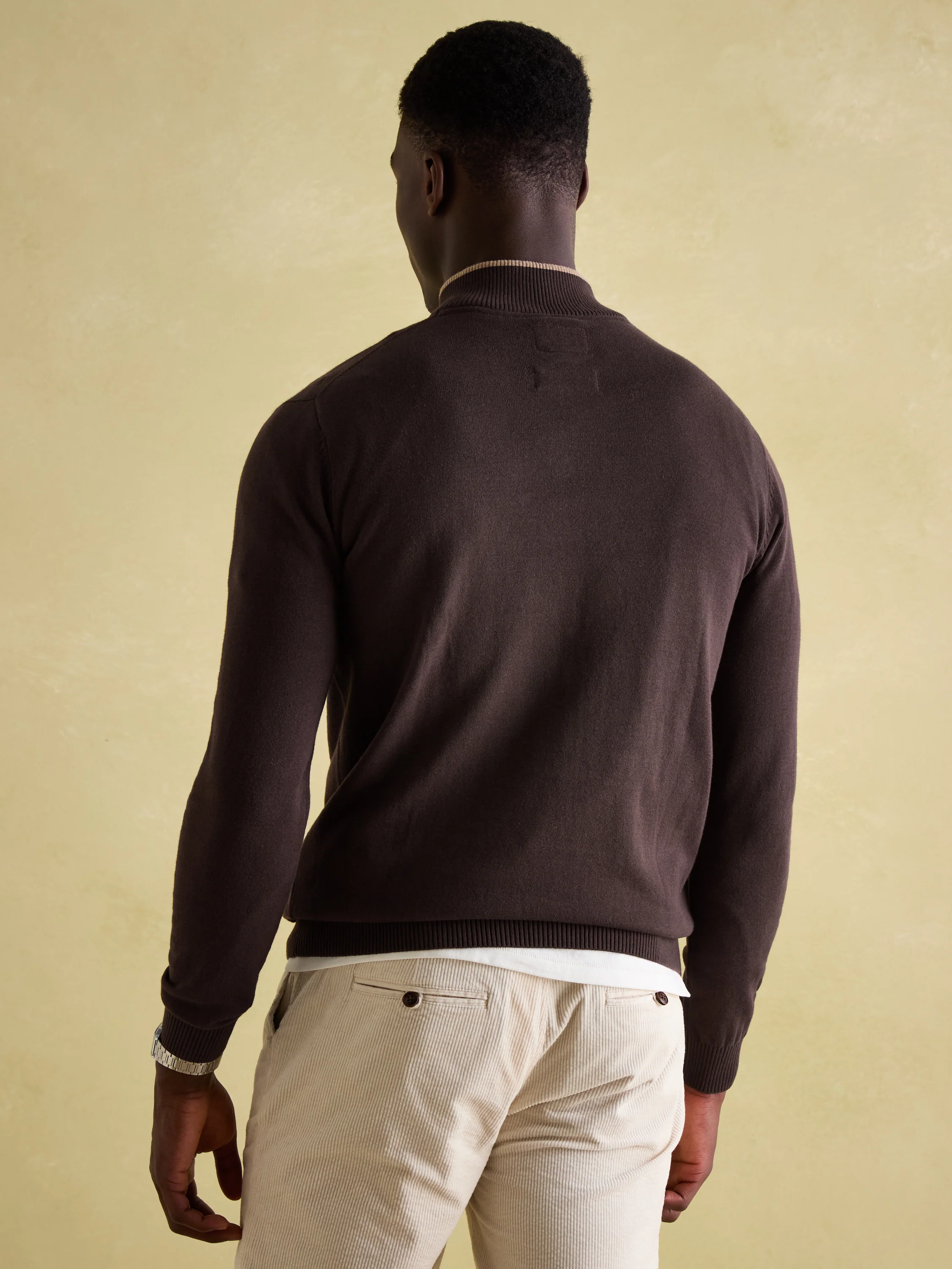 Hillside Quarter Zip Knit Jumper - Image 25