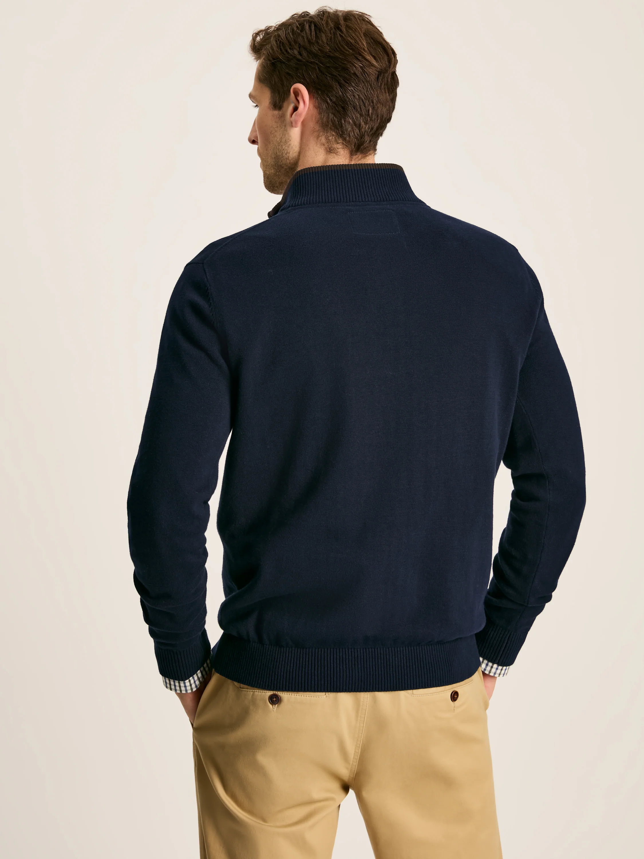 Hillside Quarter Zip Knit Jumper - Image 6