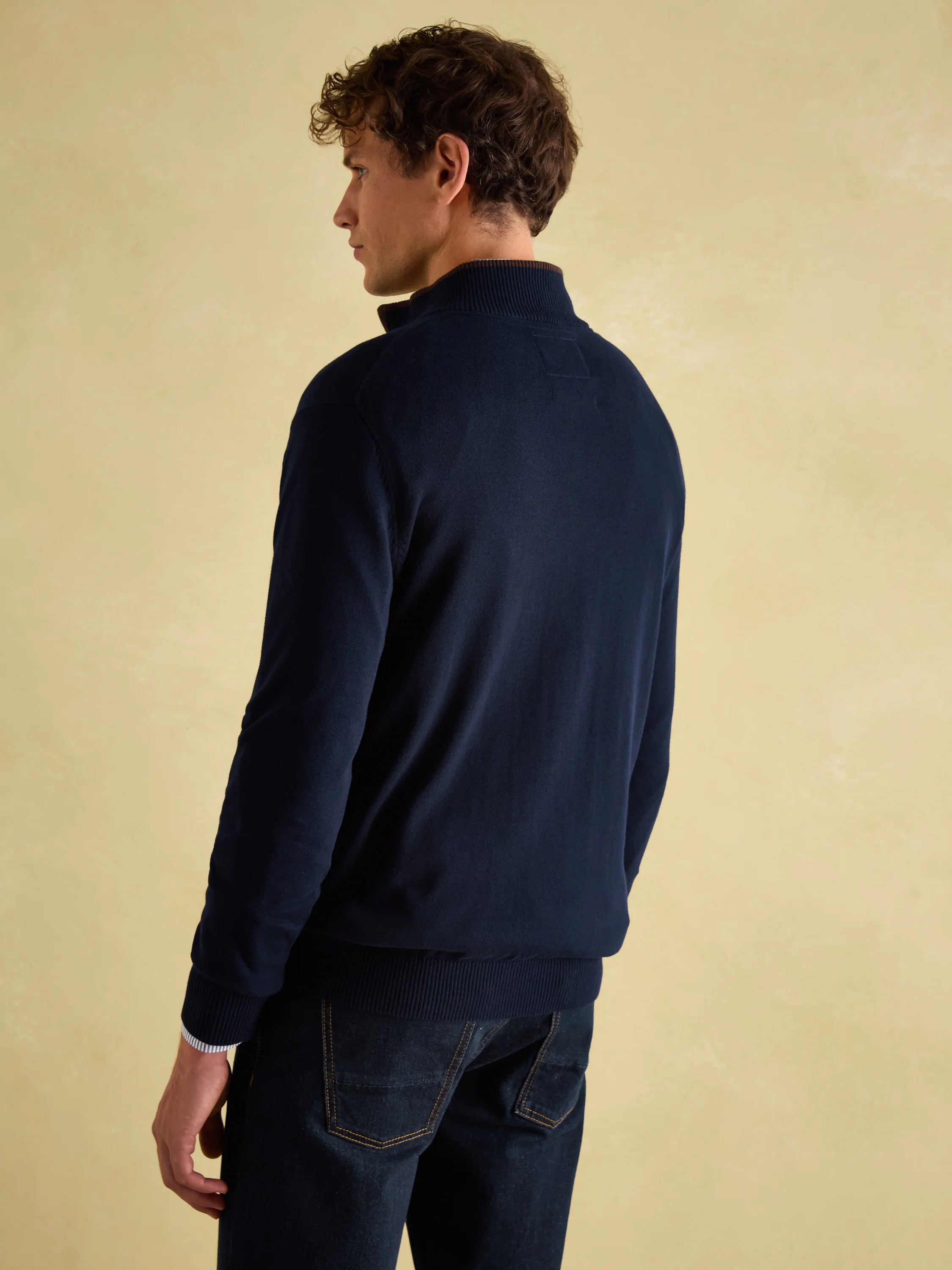 Hillside Quarter Zip Knit Jumper - Image 8
