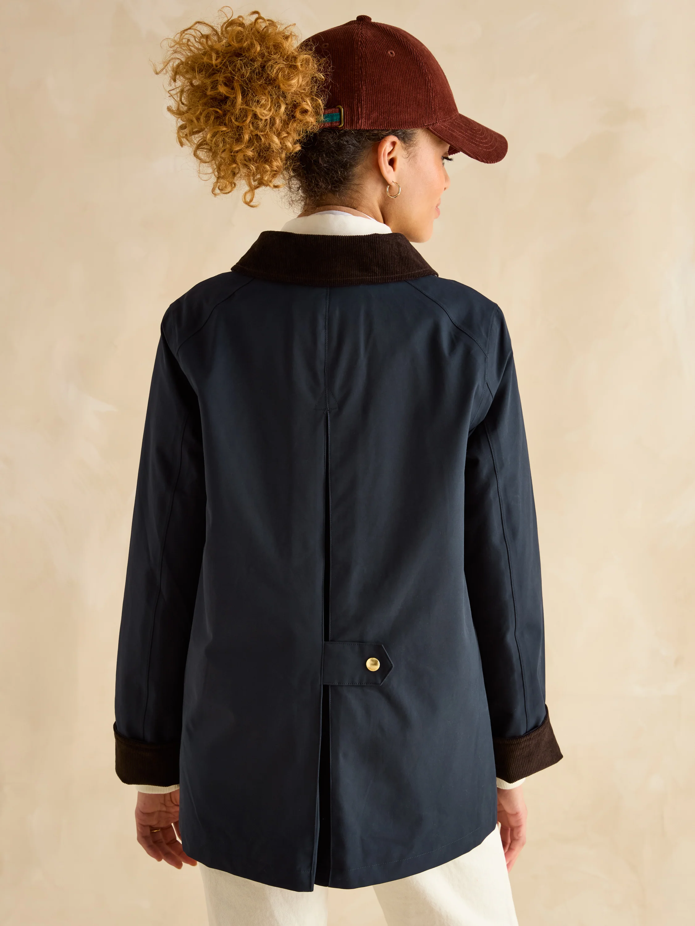 Katherine Navy Waterproof Heritage Coat - Image 6