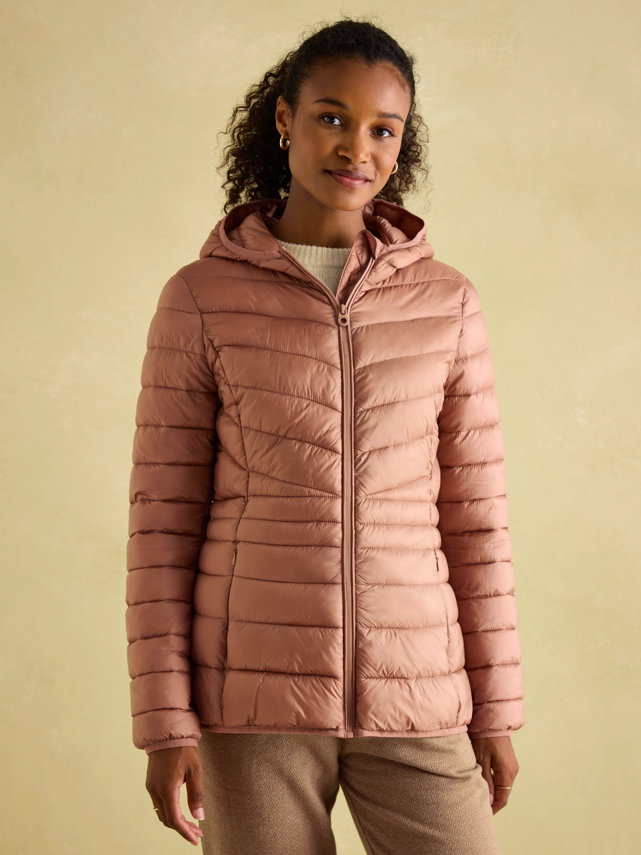 Kenley Showerproof Padded Coat with Hood - Image 2