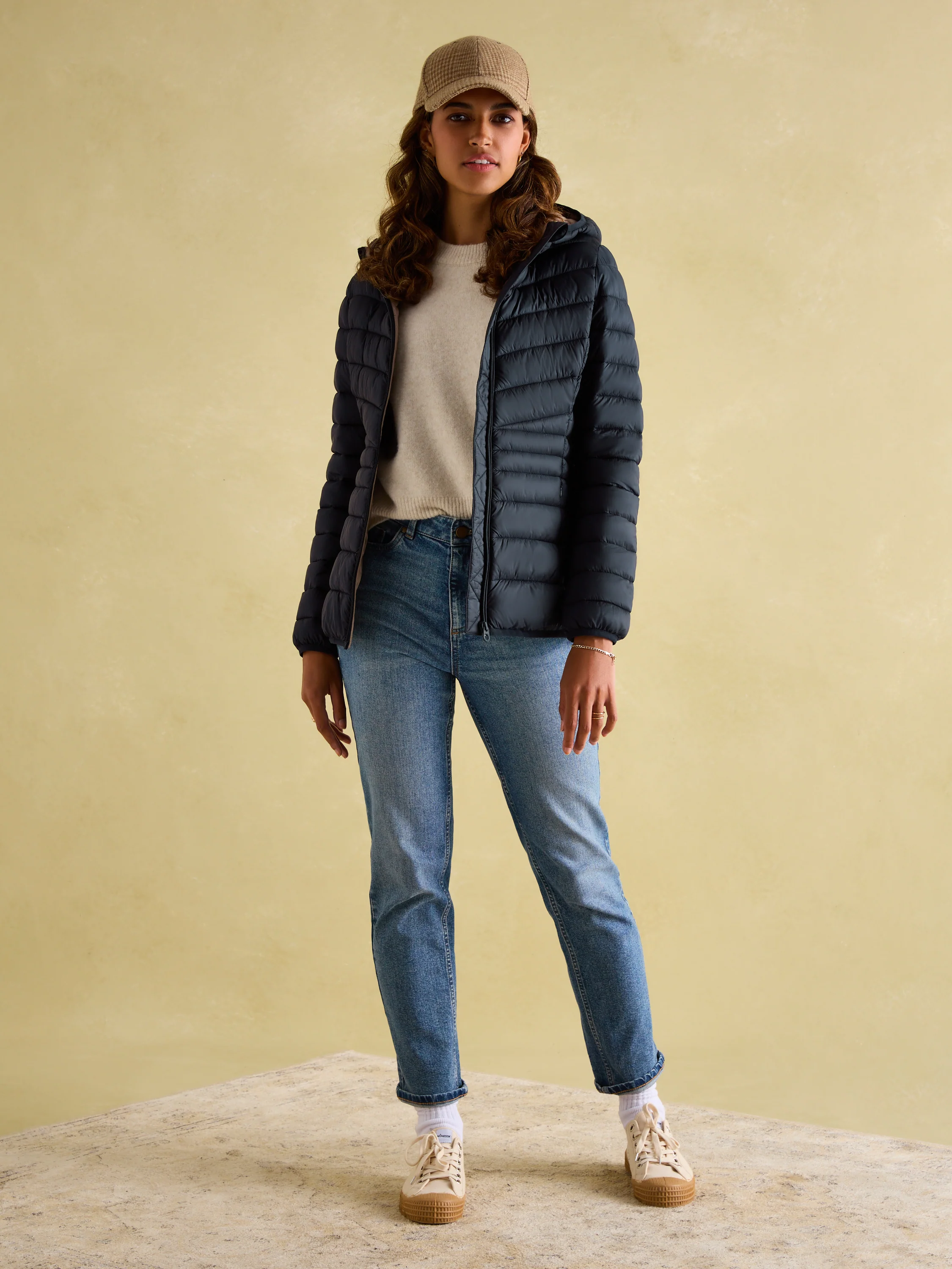 Kenley Showerproof Padded Coat with Hood - Image 6
