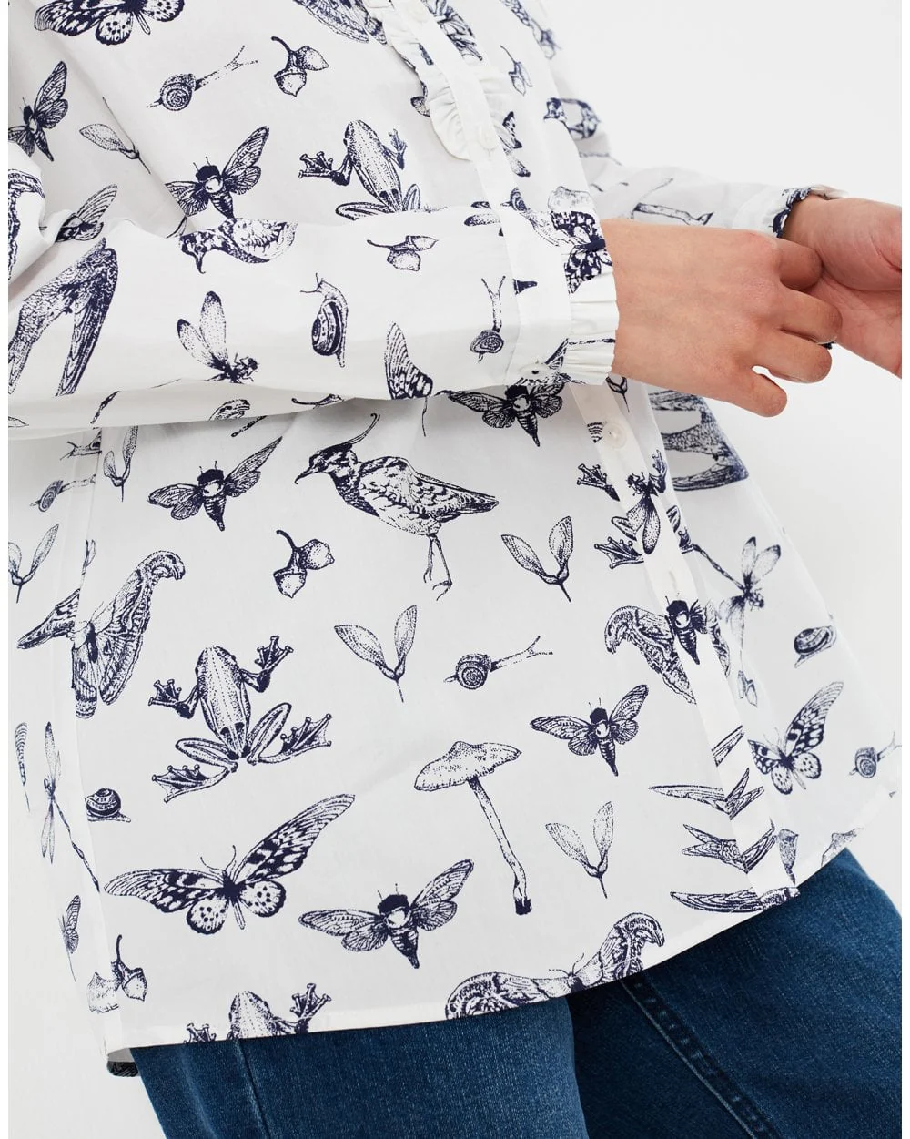 Kristin Pie Crust Shirt - Image 9
