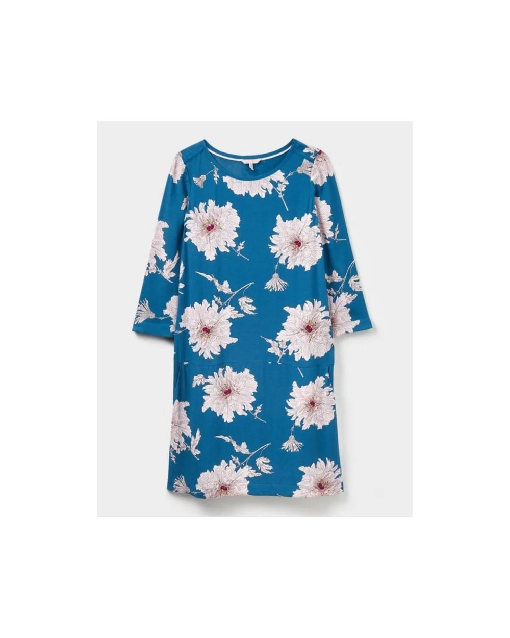 Ladies Ambion Dress With Dropped Waist And Pockets - Image 9