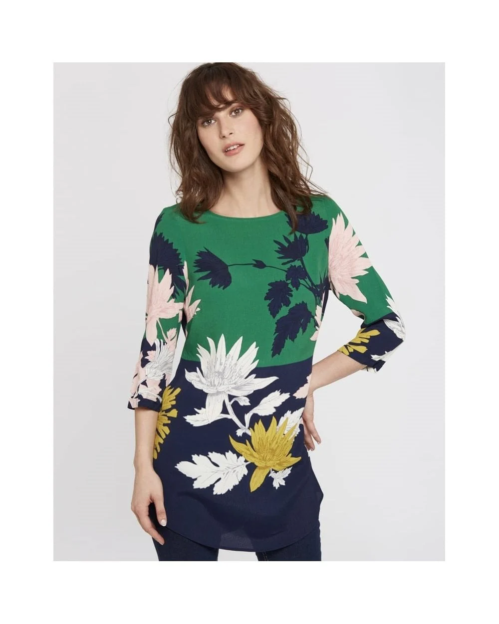 Ladies Felicia Printed Crepe Tunic - Image 16