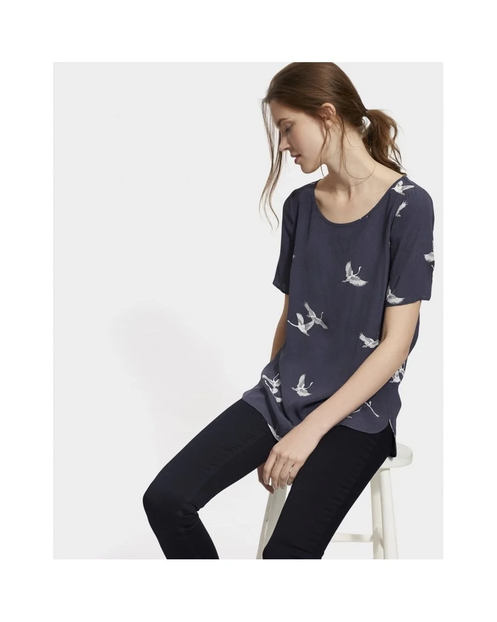 Ladies Printed Hannah Top