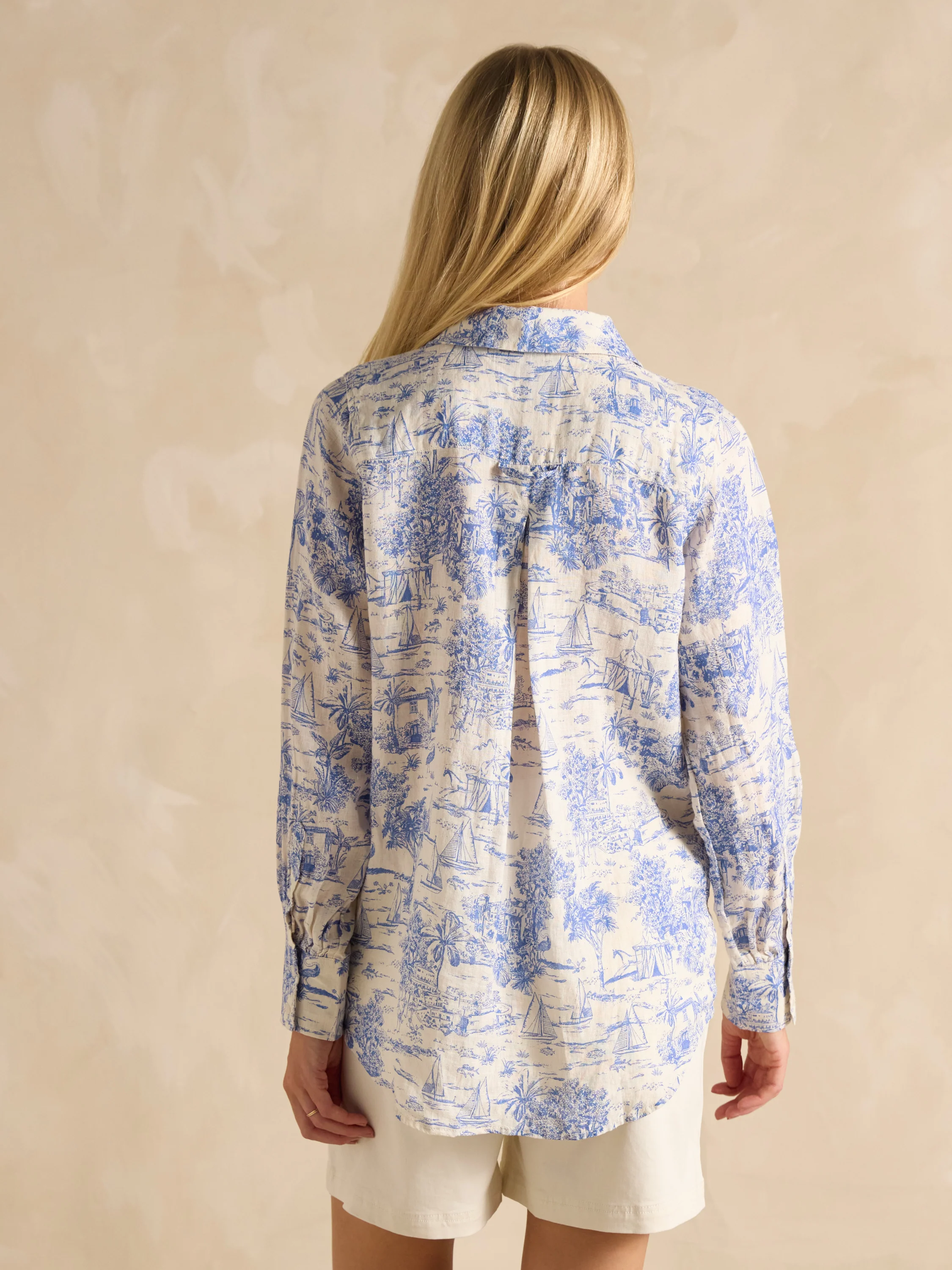 Joules Maeva Linen Shirt - Image 3