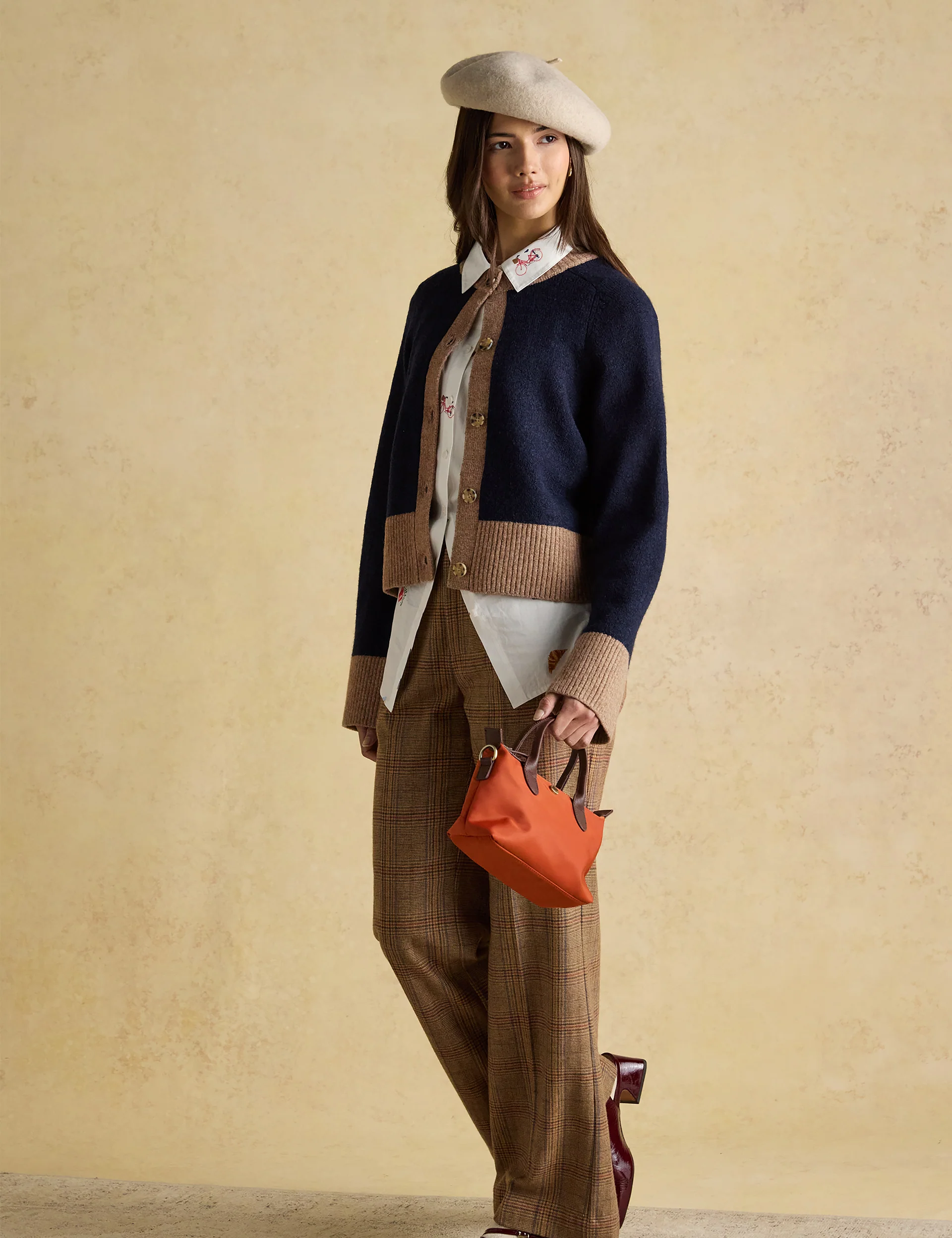 Nora Knitted Round Neck Cardigan