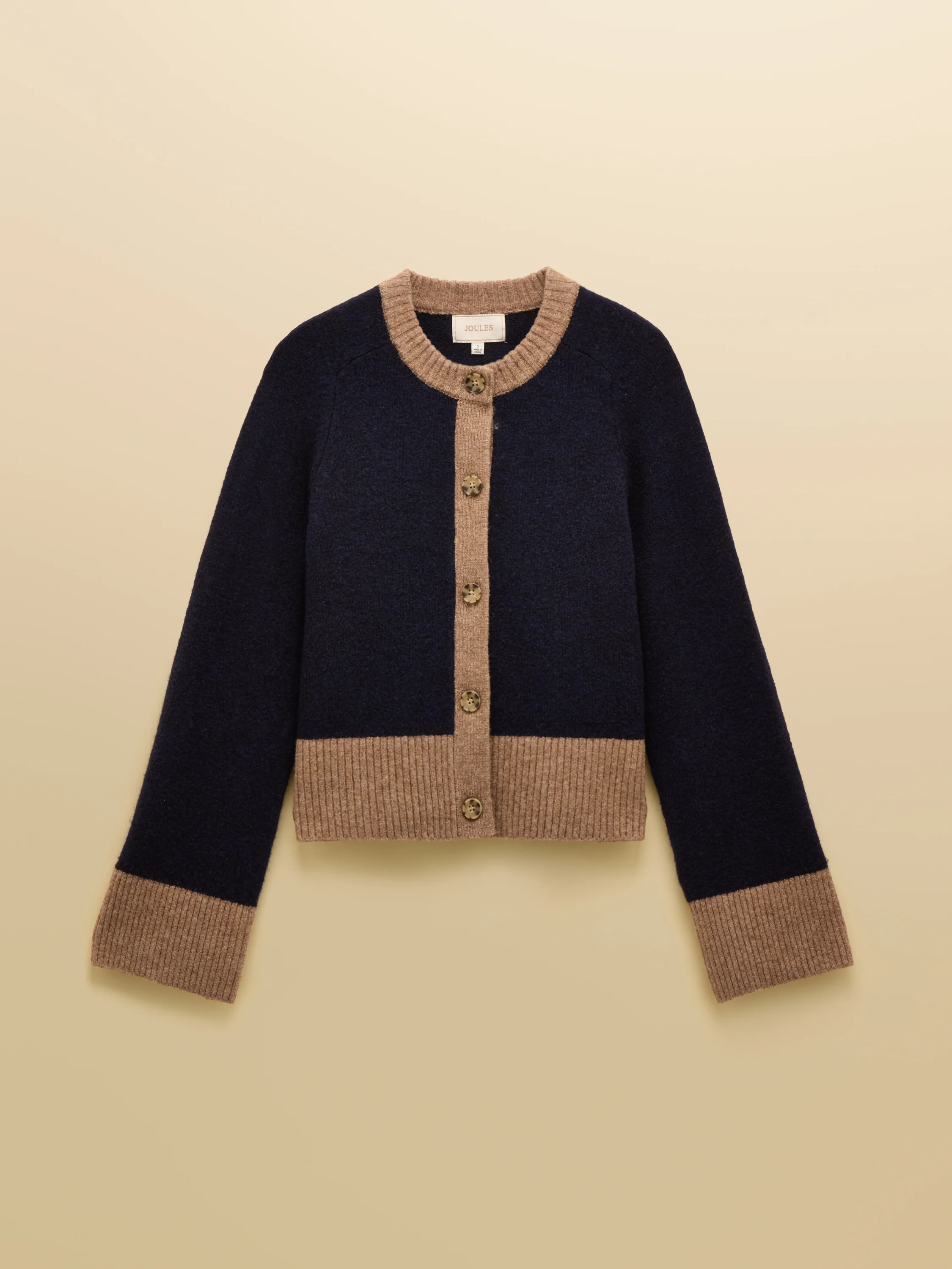 Nora Knitted Round Neck Cardigan - Image 3