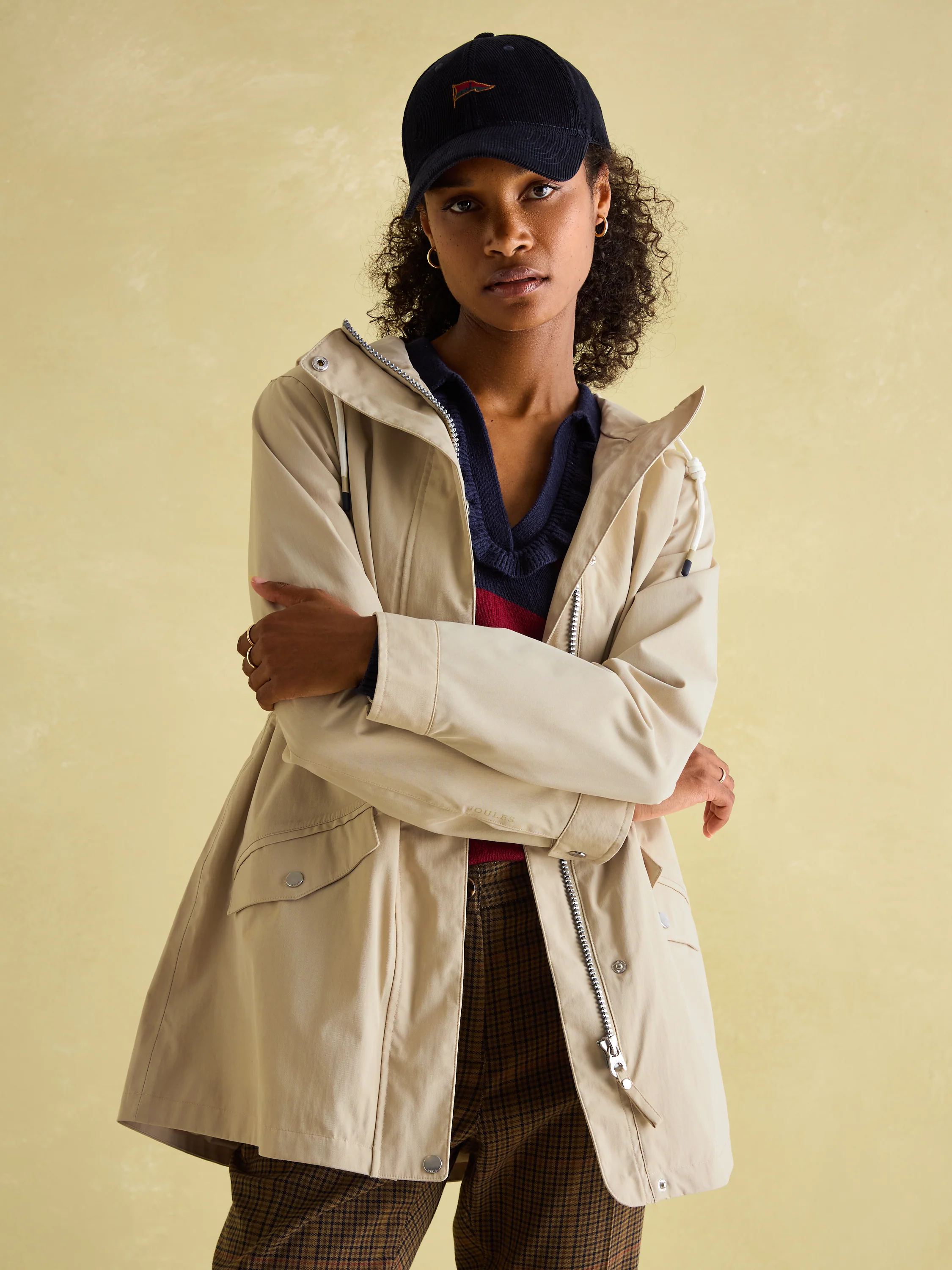 Portwell Neutral Waterproof Raincoat With Hood - Image 4