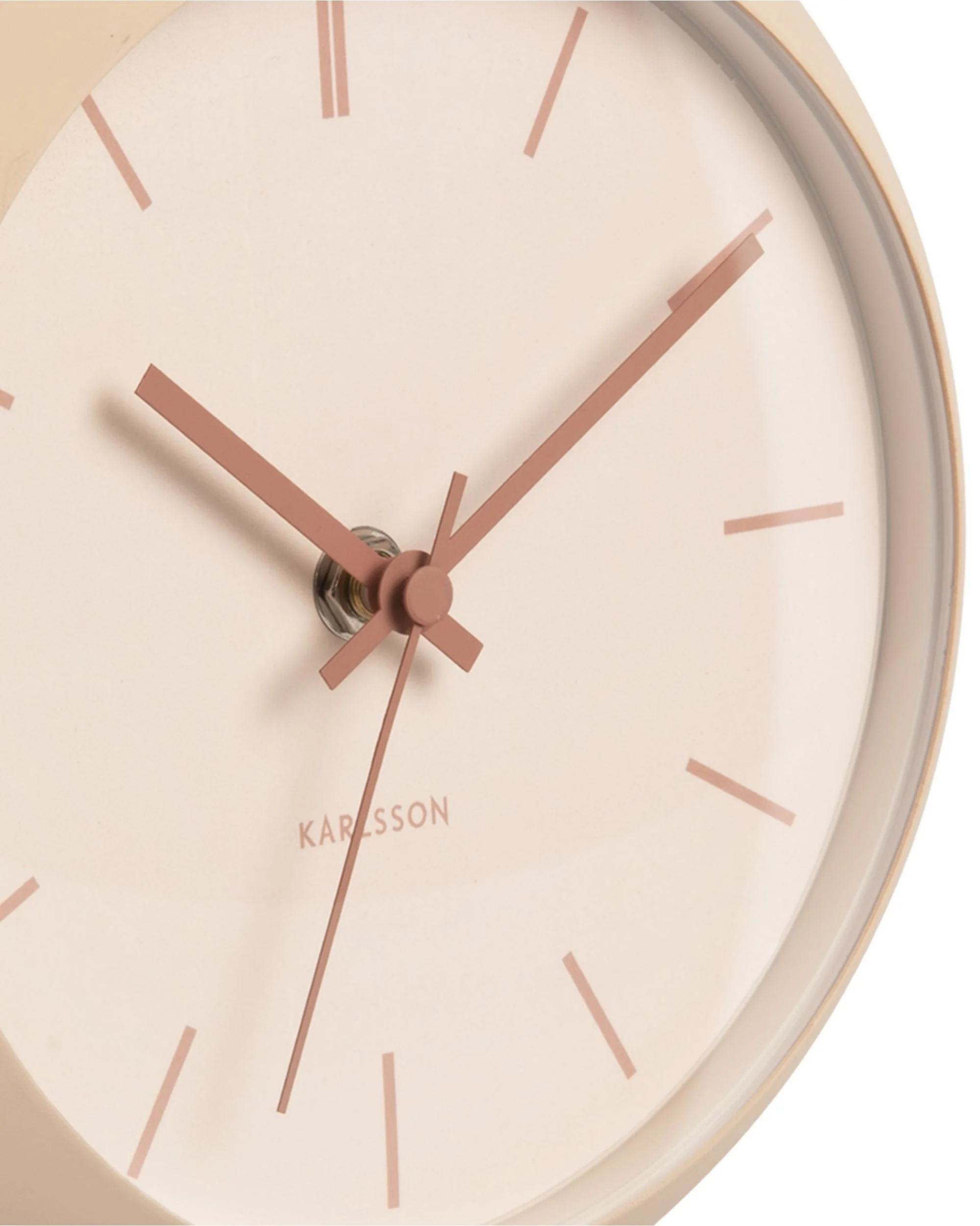 Table Clock Nirvana Globe Sand Brown - Image 2