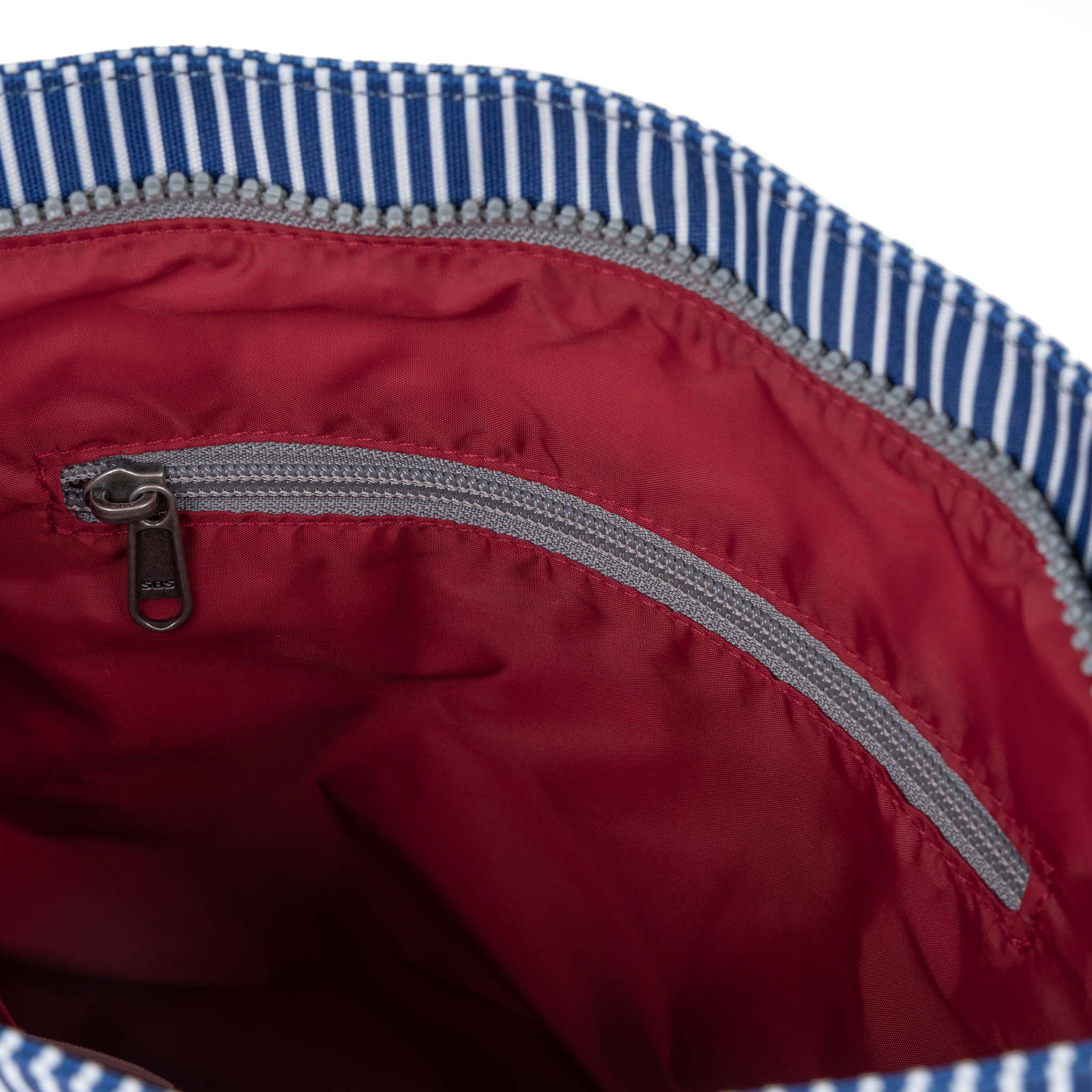 Kennington Crossbody in Blue Hickory Canvas - Image 4
