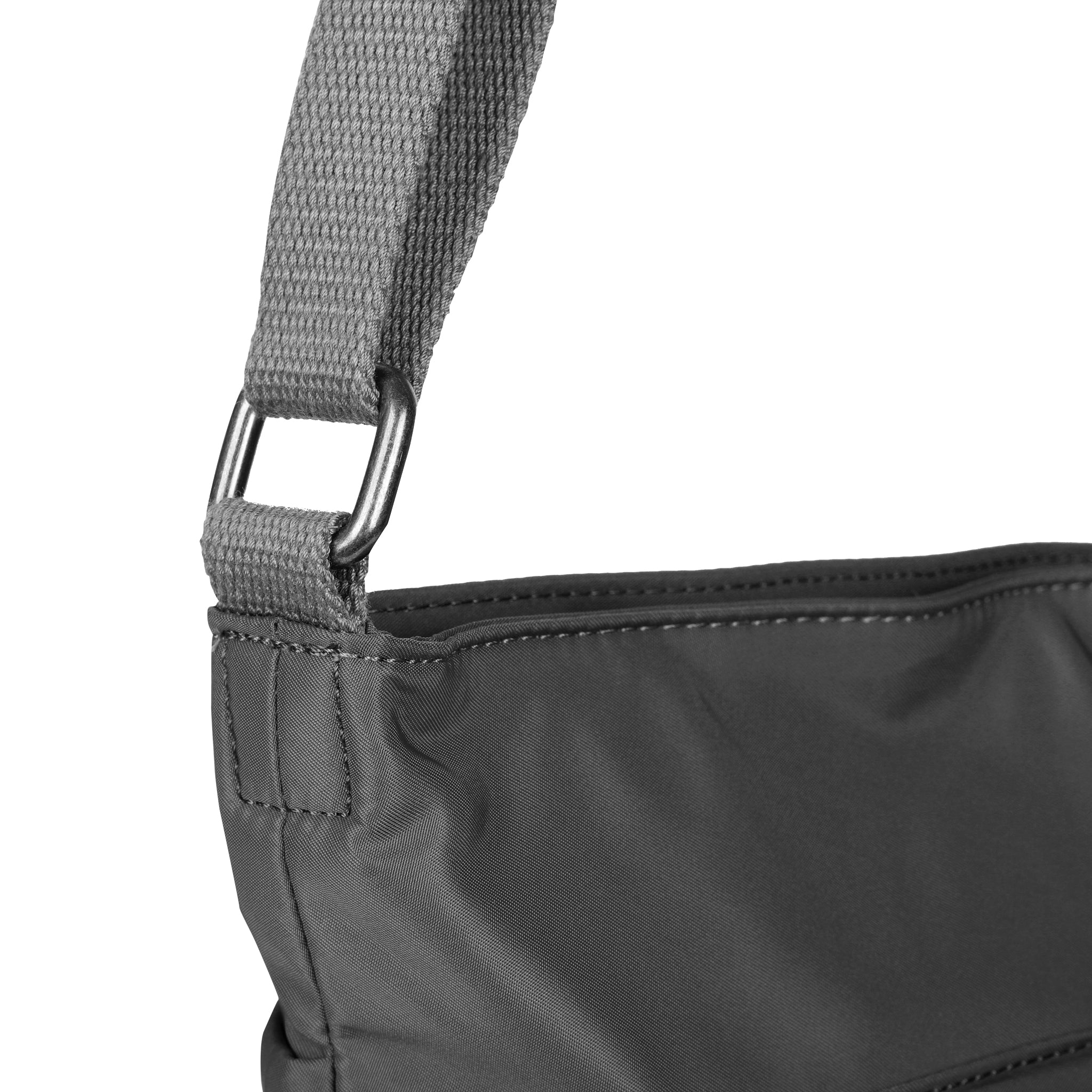 Kennington Crossbody in Graphite Nylon - Image 3