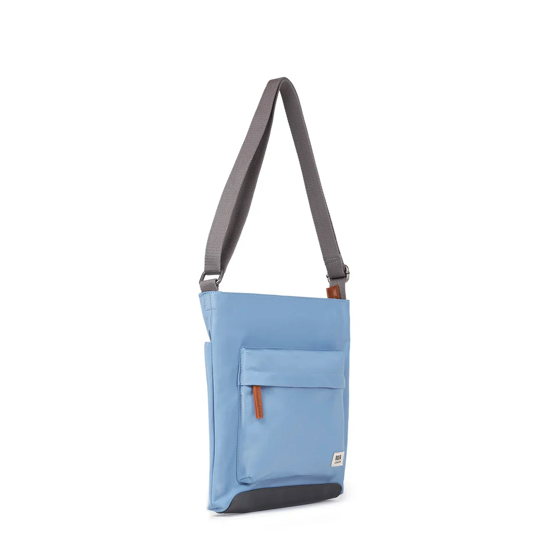 Kennington Crossbody in Retro Blue Nylon - Image 3