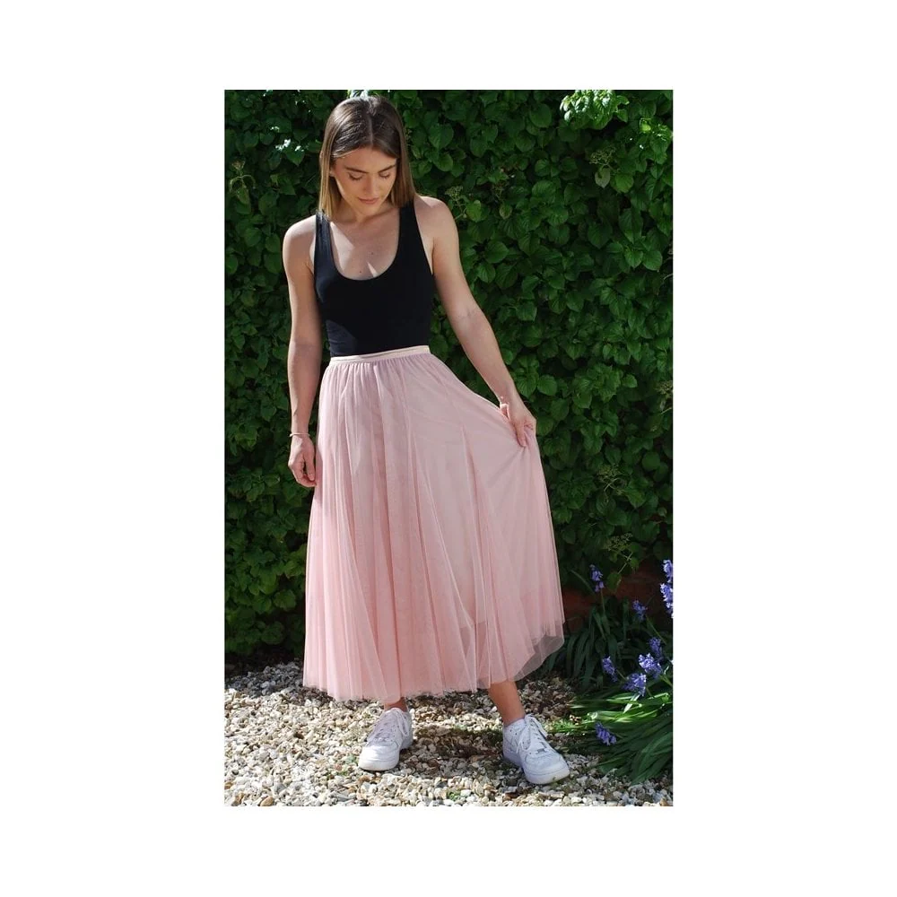 Tulle Layer Skirt Pink - Medium - Image 2