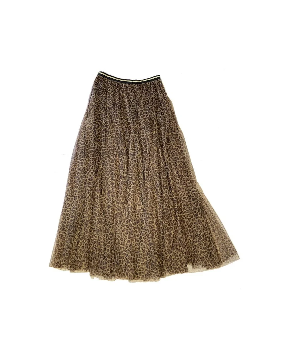 Tulle Leopard Print Skirt - Medium - Image 2