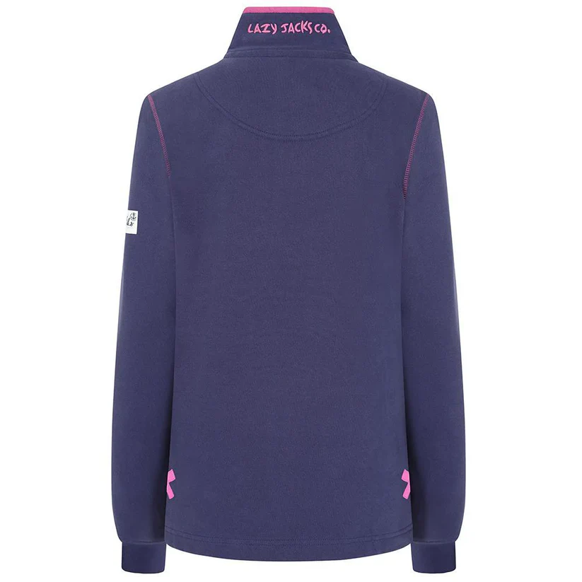 Button Neck Plain Sweatshirt - Image 4