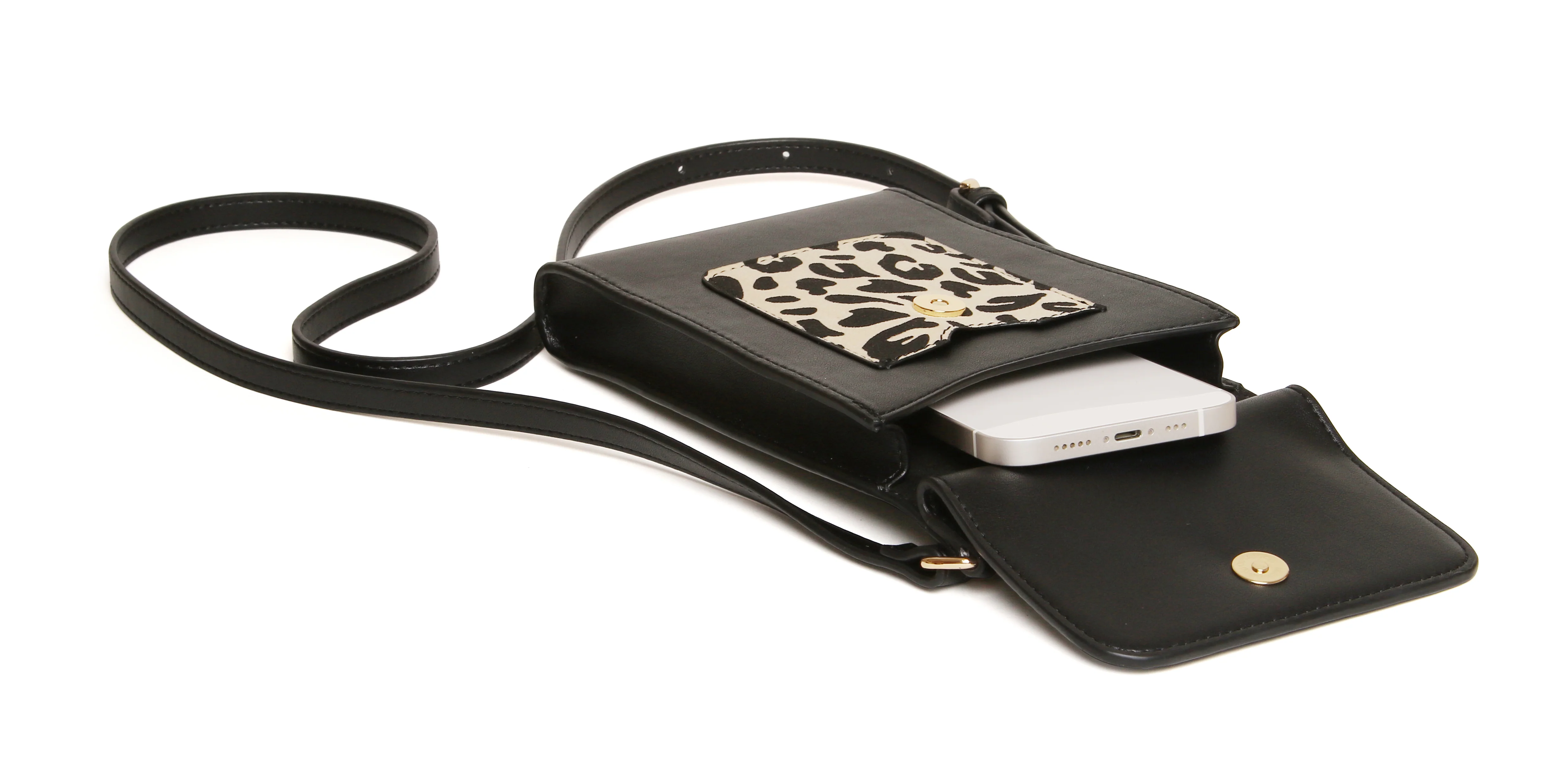 Leopard - Mini Bloomsbury Crossbody Bag - Image 4