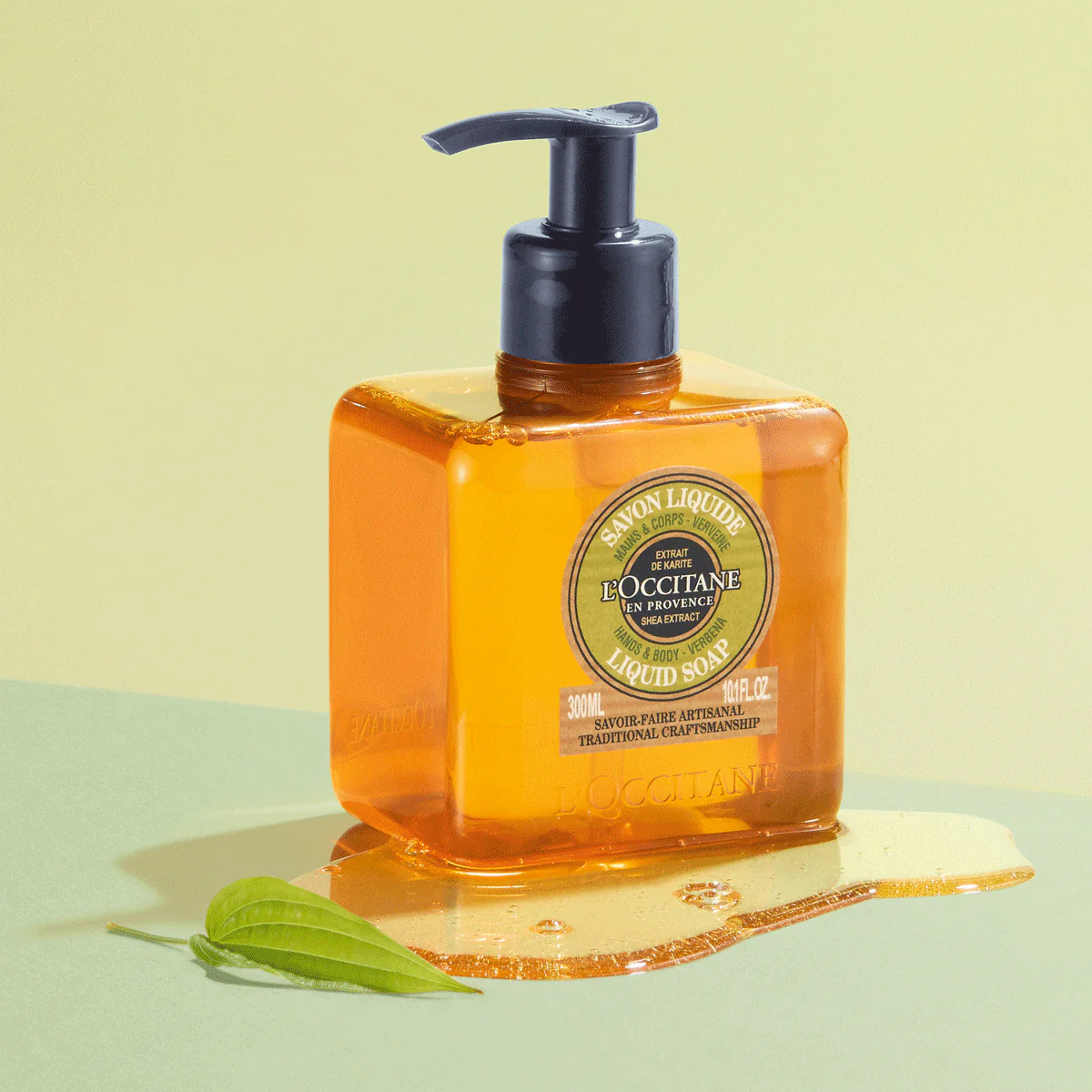 Shea Verbena Liquid Soap 300ml - Image 2